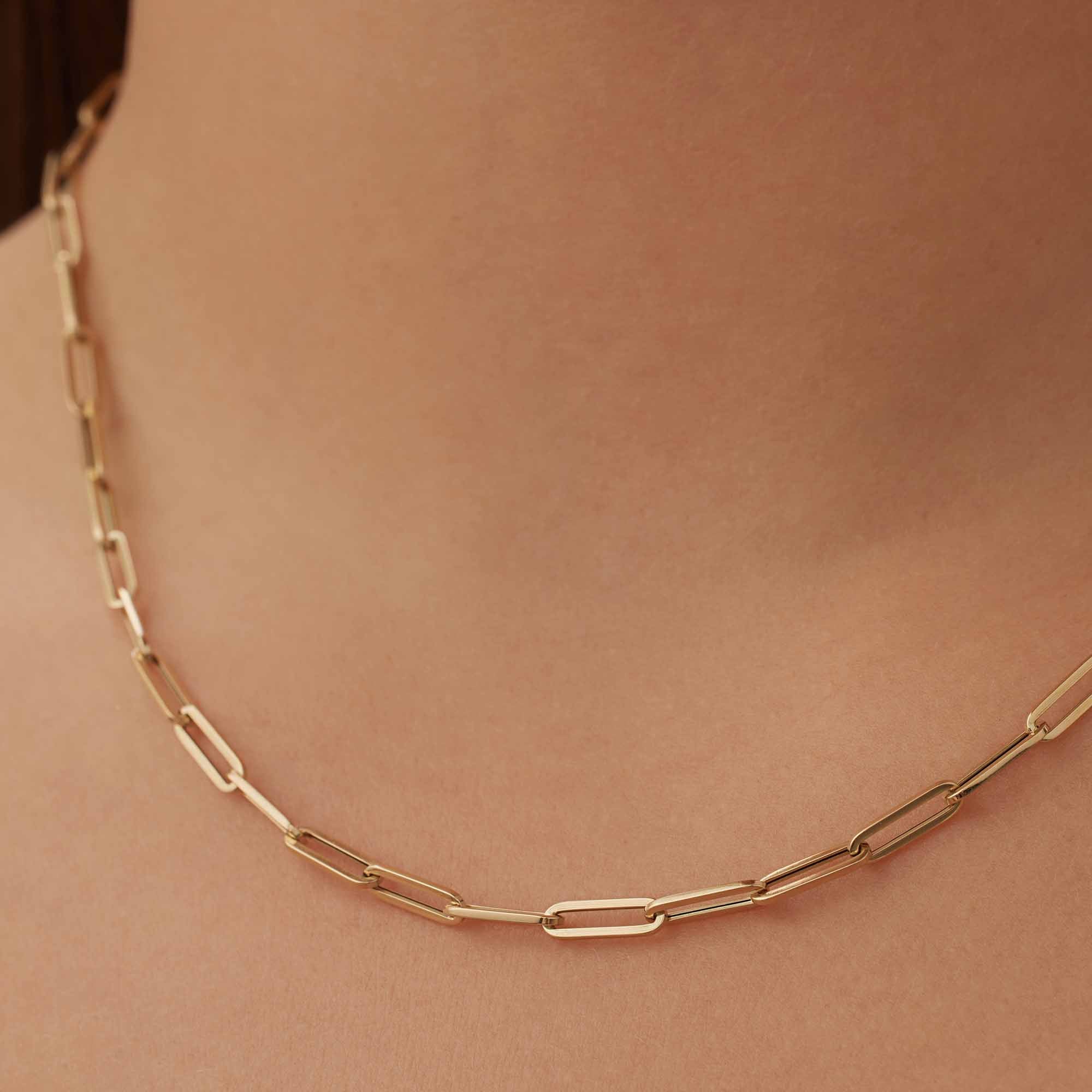 Isabel Bernard Aidee Odile 14 Karat | Gold Kette Halskette IB340160 - Image 4