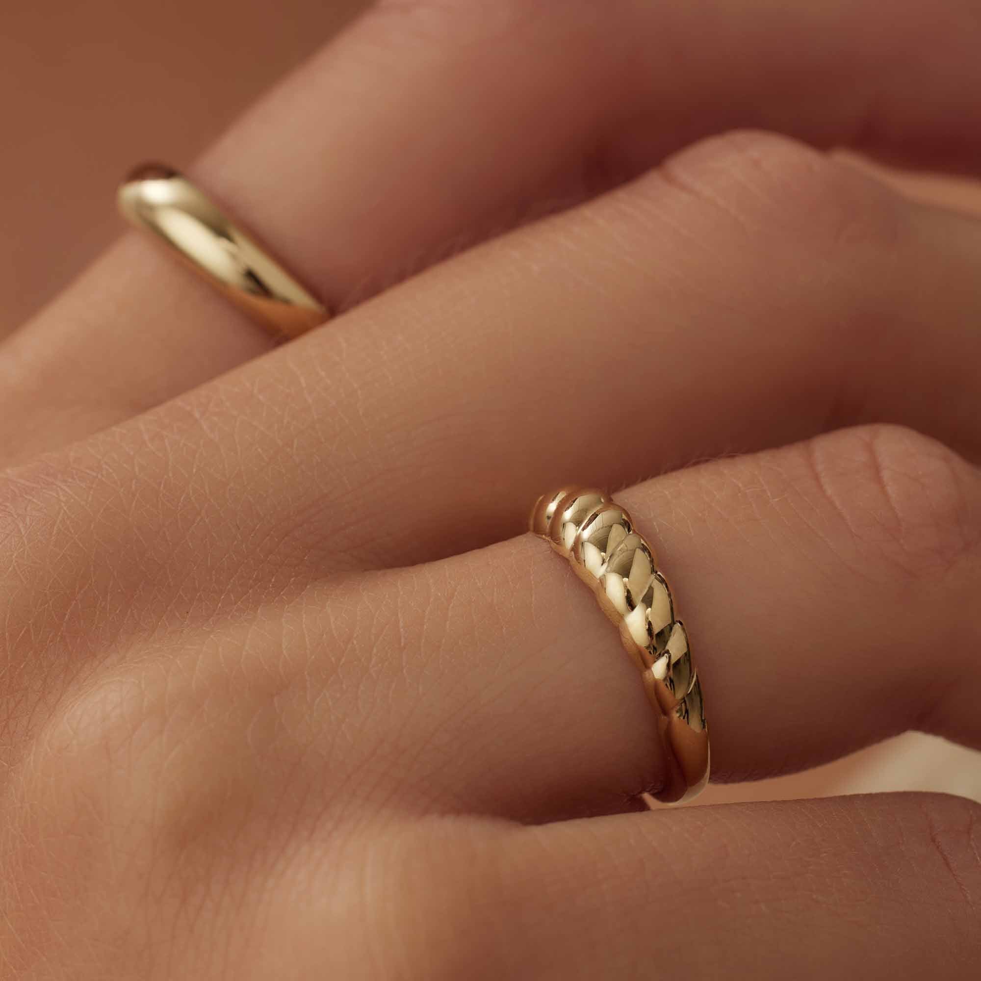 Isabel Bernard Aidee Elodie 14 Karat | Gold Ring IB330081-50 - Image 3