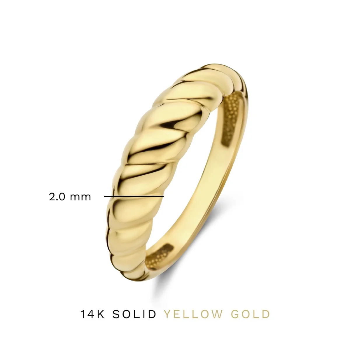 Isabel Bernard Aidee Elodie 14 Karat | Gold Ring IB330081-50 - Image 6