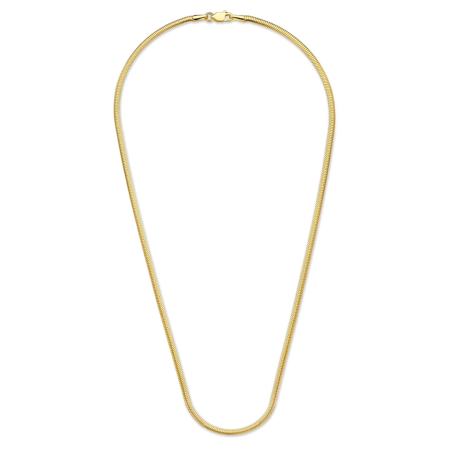Isabel Bernard Aidee Leontine 14 Karat Goldene Schlangenkette IB340176 - Image 3
