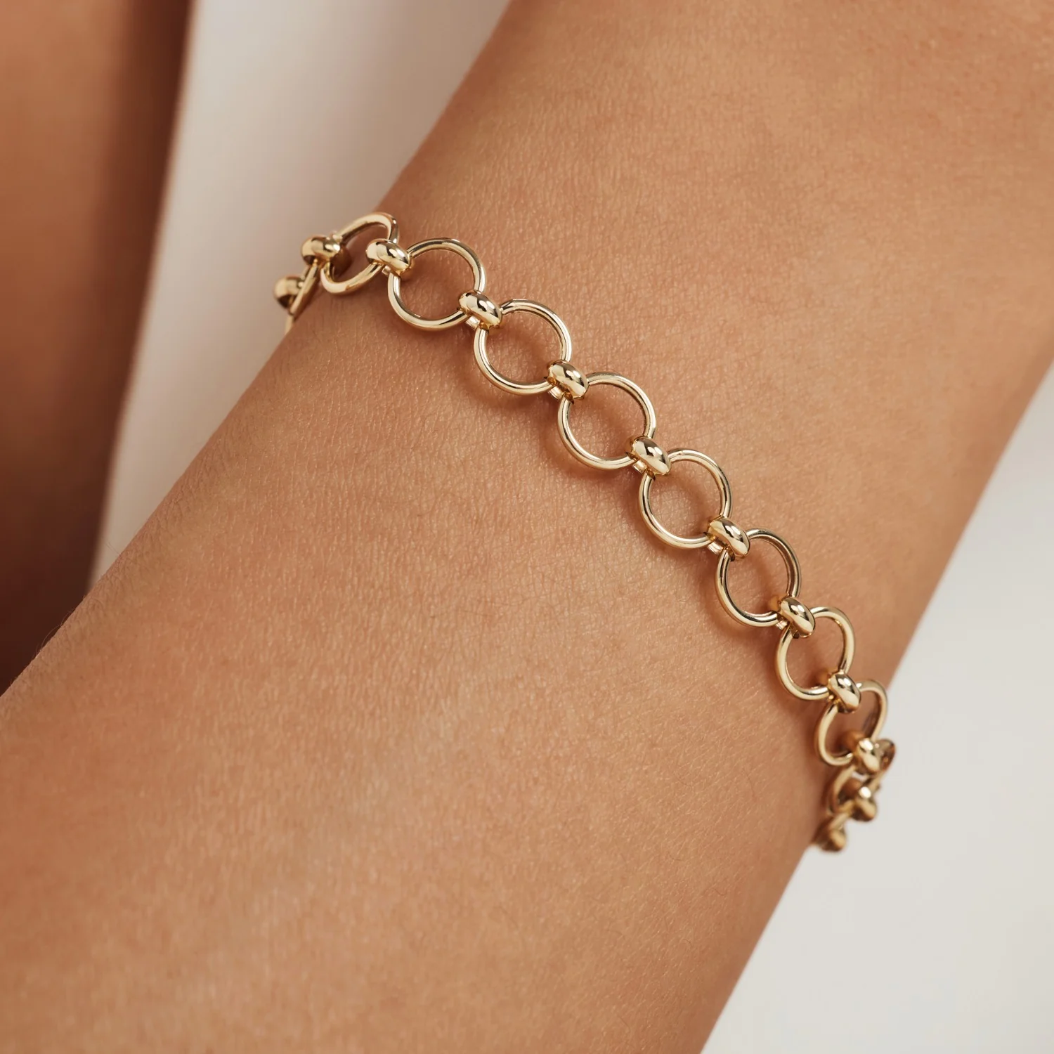 Isabel Bernard Belleville Axelle 14 Karat | Gold Kette Armband IB320136 - Image 2