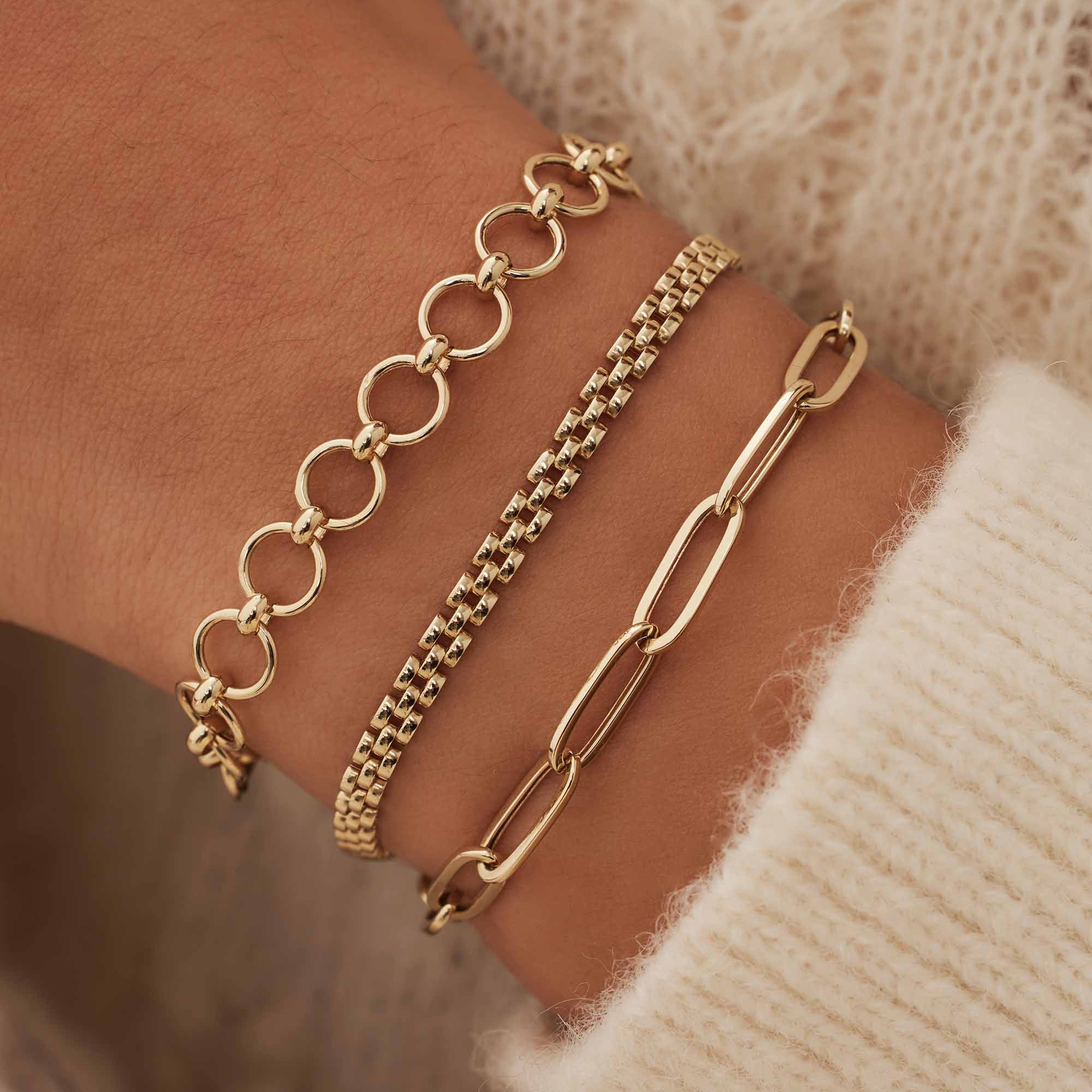 Isabel Bernard Belleville Axelle 14 Karat | Gold Kette Armband IB320136 - Image 5