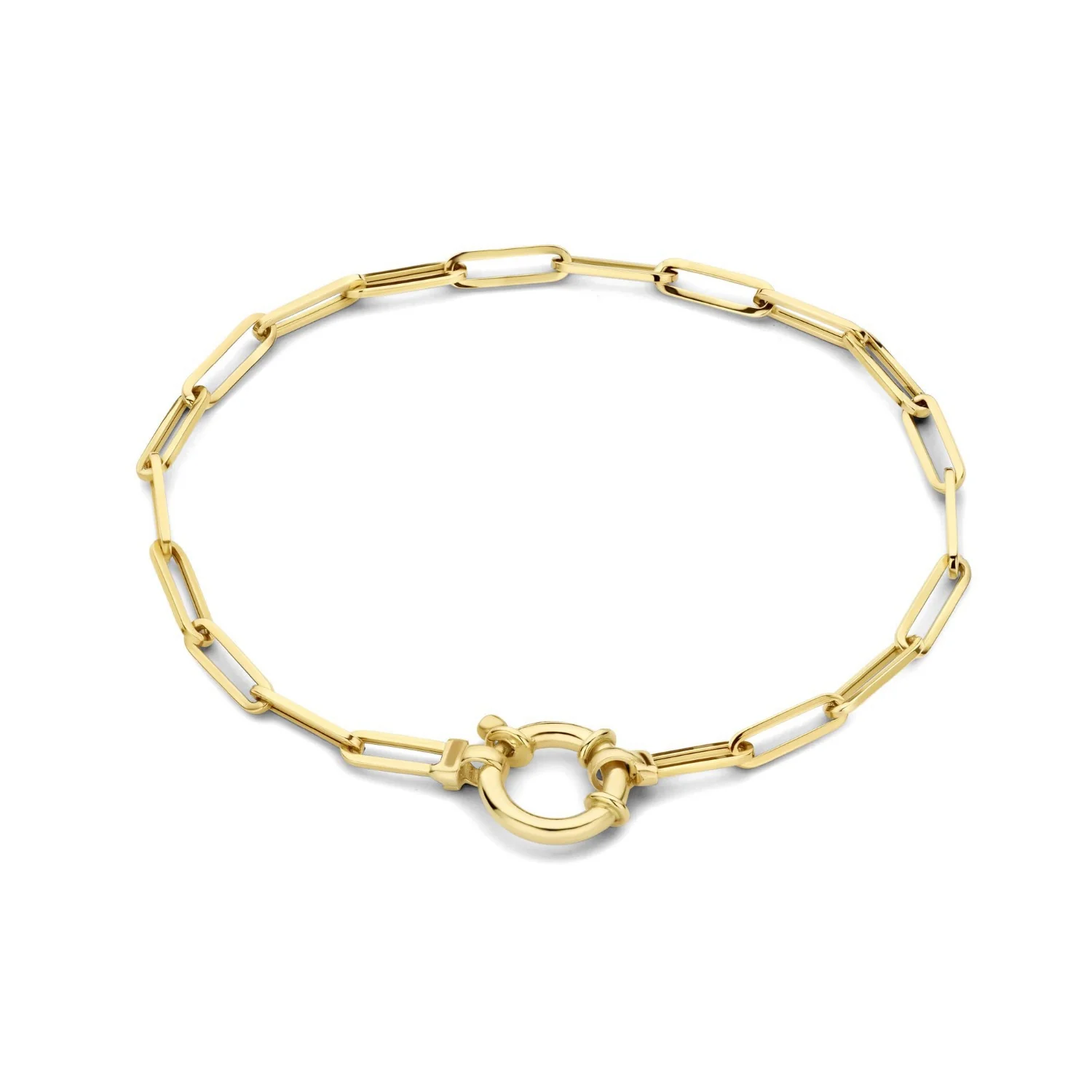 Isabel Bernard Cadeau d'Isabel 14 Karat Gold Gliederkette und Gliederarmband Geschenkset IB90184 - Image 7