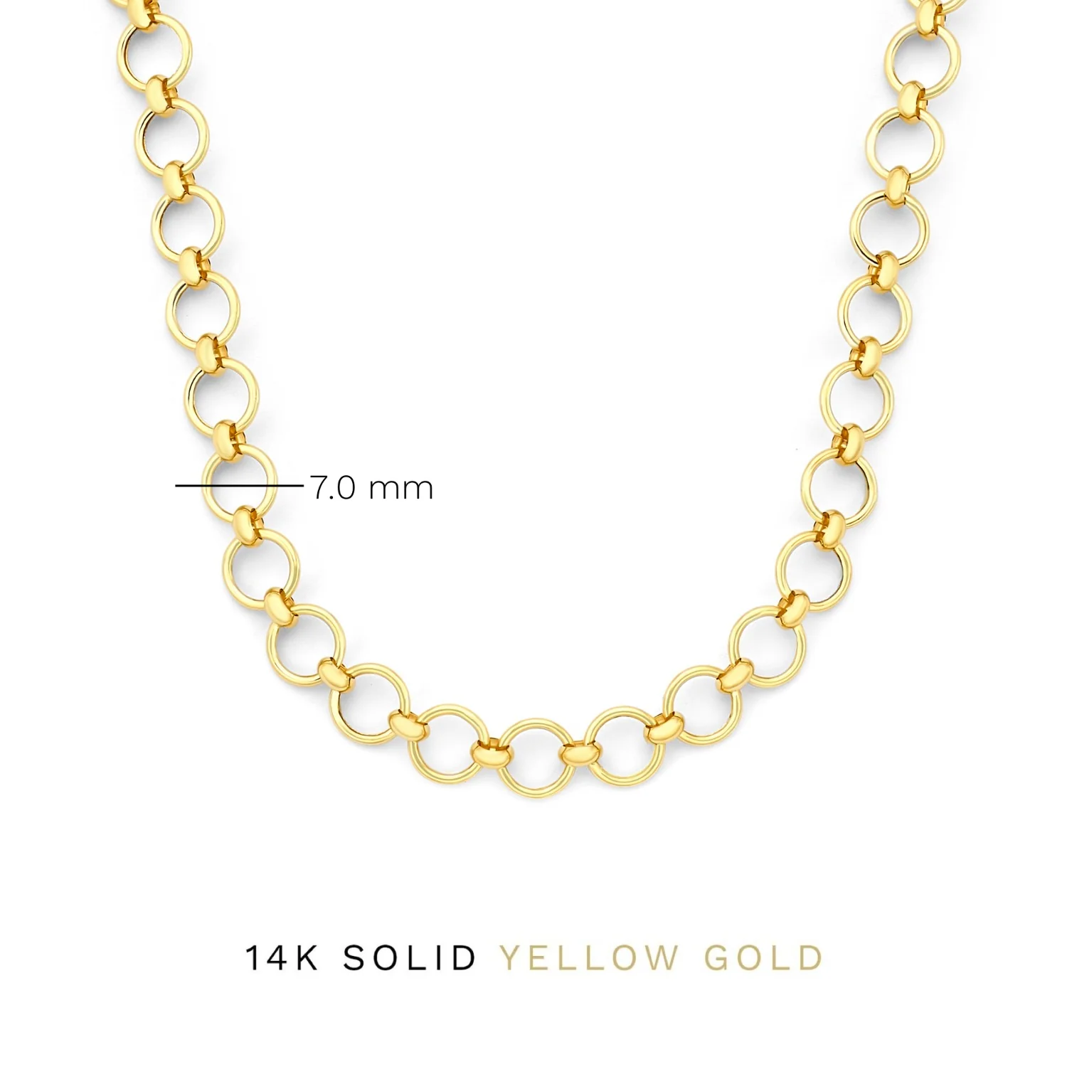 Isabel Bernard Cadeau d'Isabel 14 Karat Gold Halskette und Armband Geschenkset IB90178 - Image 7