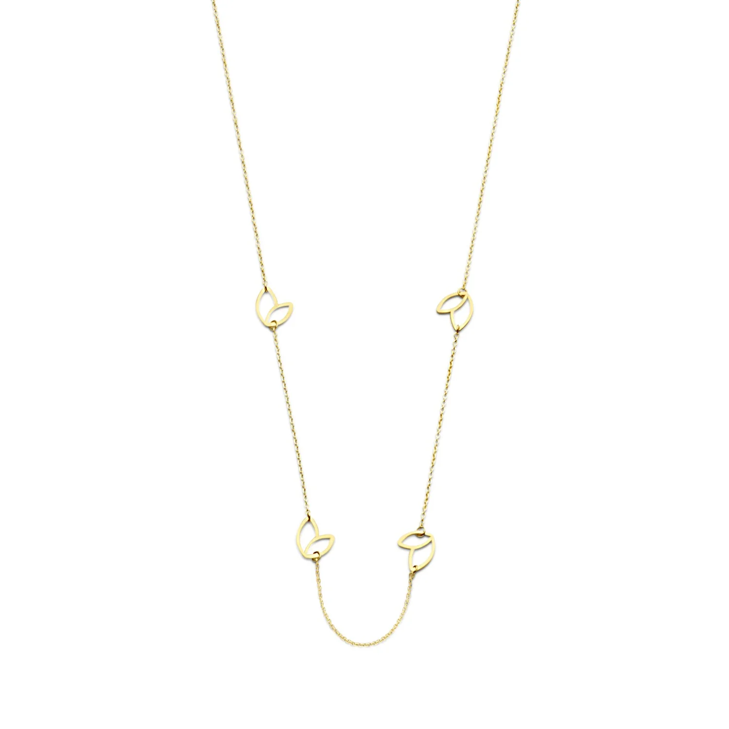 Isabel Bernard Cadeau d'Isabel 14 Karat Gold Halskette und Armband Geschenkset IB90187 - Image 4