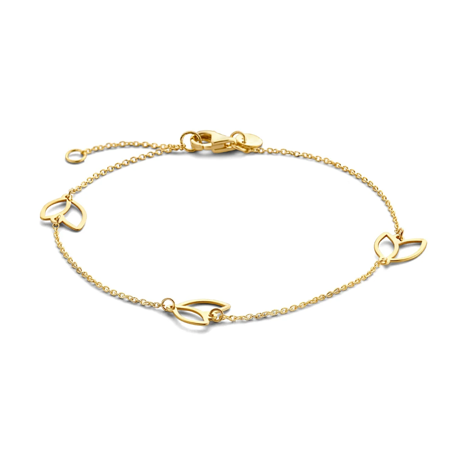 Isabel Bernard Cadeau d'Isabel 14 Karat Gold Halskette und Armband Geschenkset IB90187 - Image 5