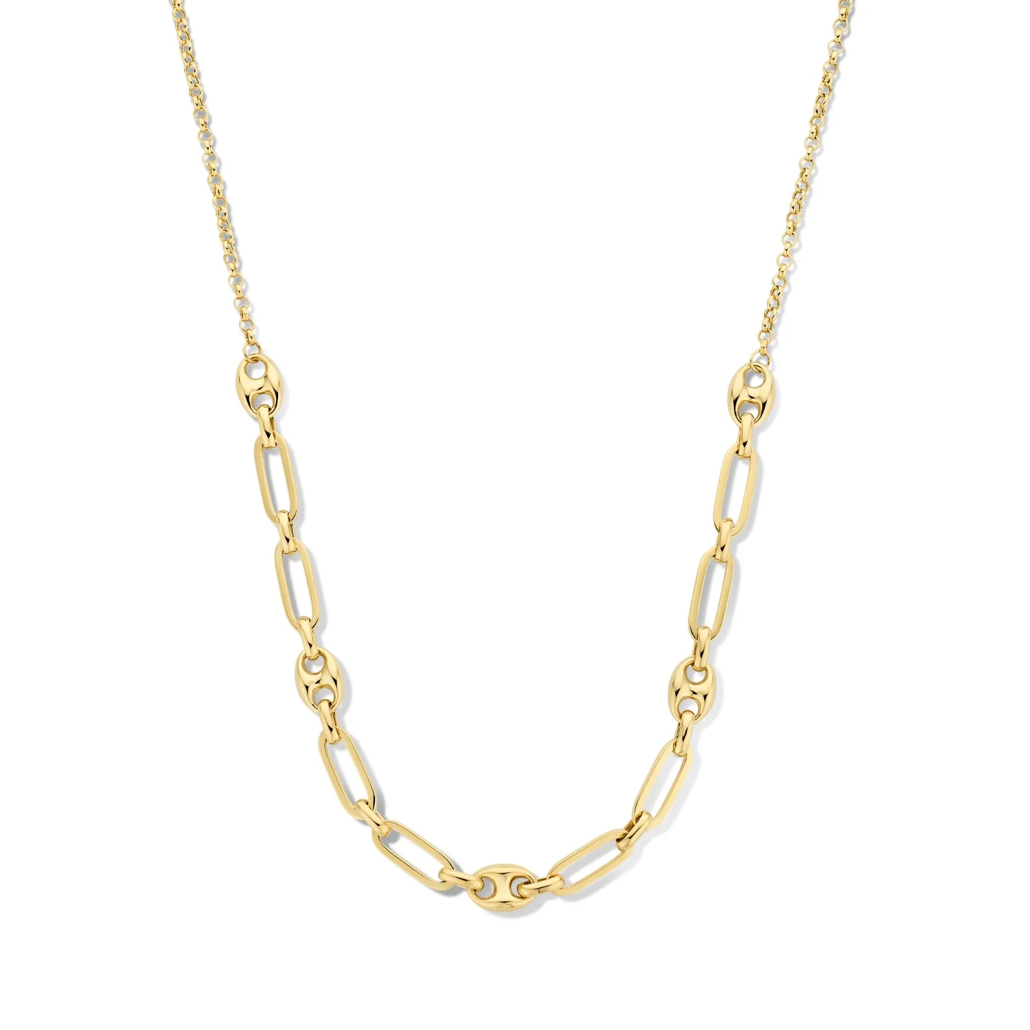 Isabel Bernard Cadeau d'Isabel 14 Karat Gold Halskette und Armband Geschenkset mit Ketten IB90181 - Image 4