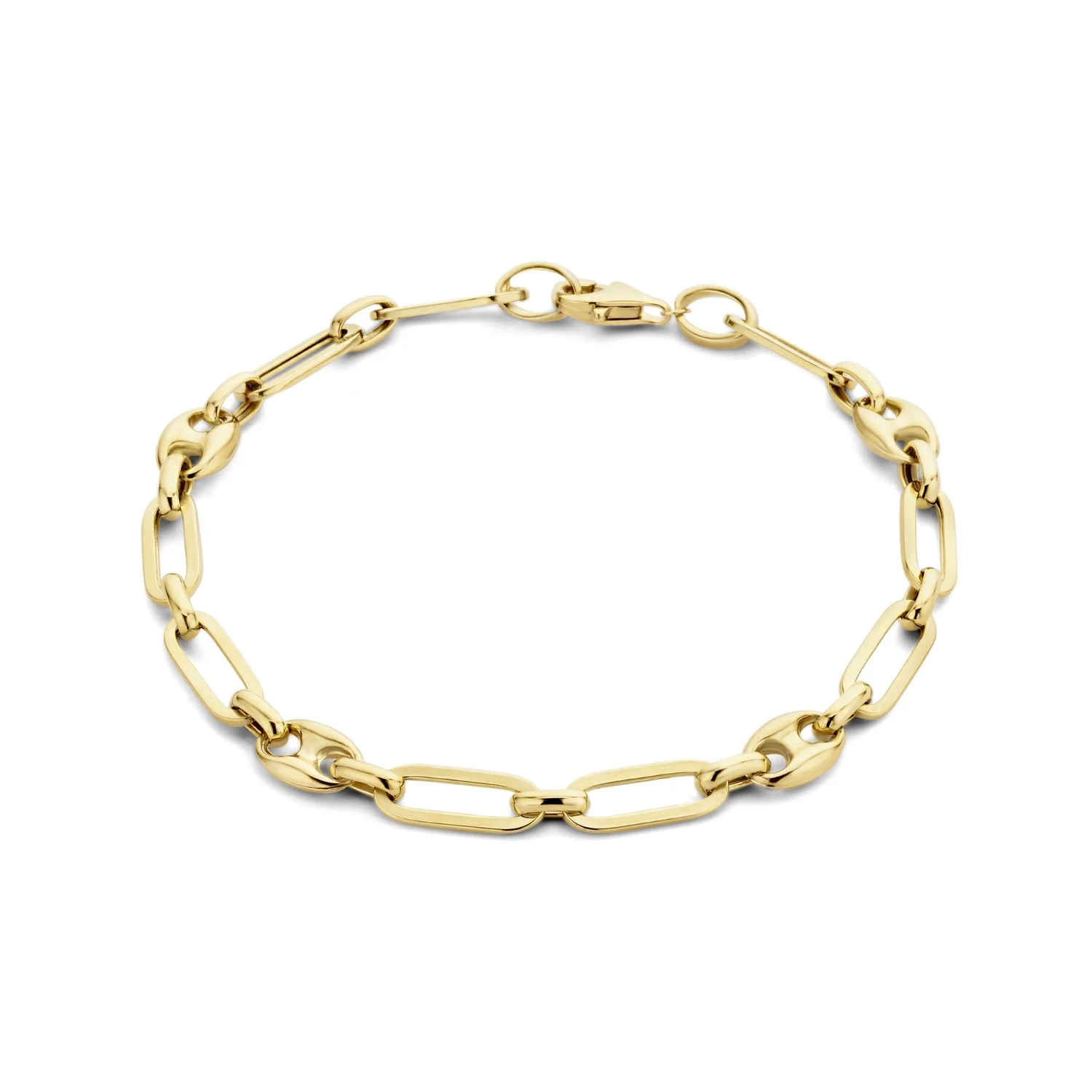 Isabel Bernard Cadeau d'Isabel 14 Karat Gold Halskette und Armband Geschenkset mit Ketten IB90181 - Image 5