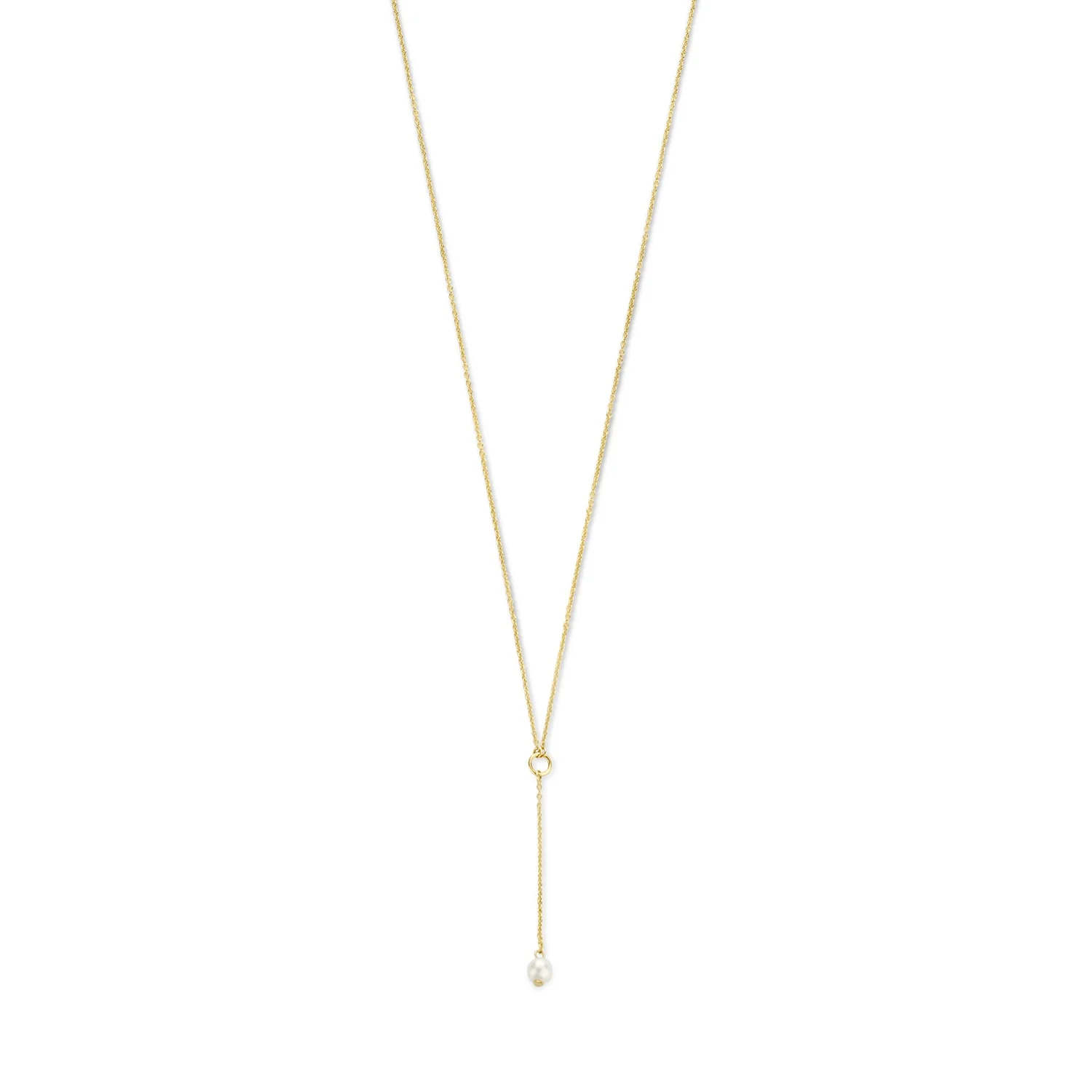 Isabel Bernard Cadeau d'Isabel 14 Karat Gold Halskette und Ohrstecker Geschenkset mit Süßwasserperlen IB90182 - Image 4