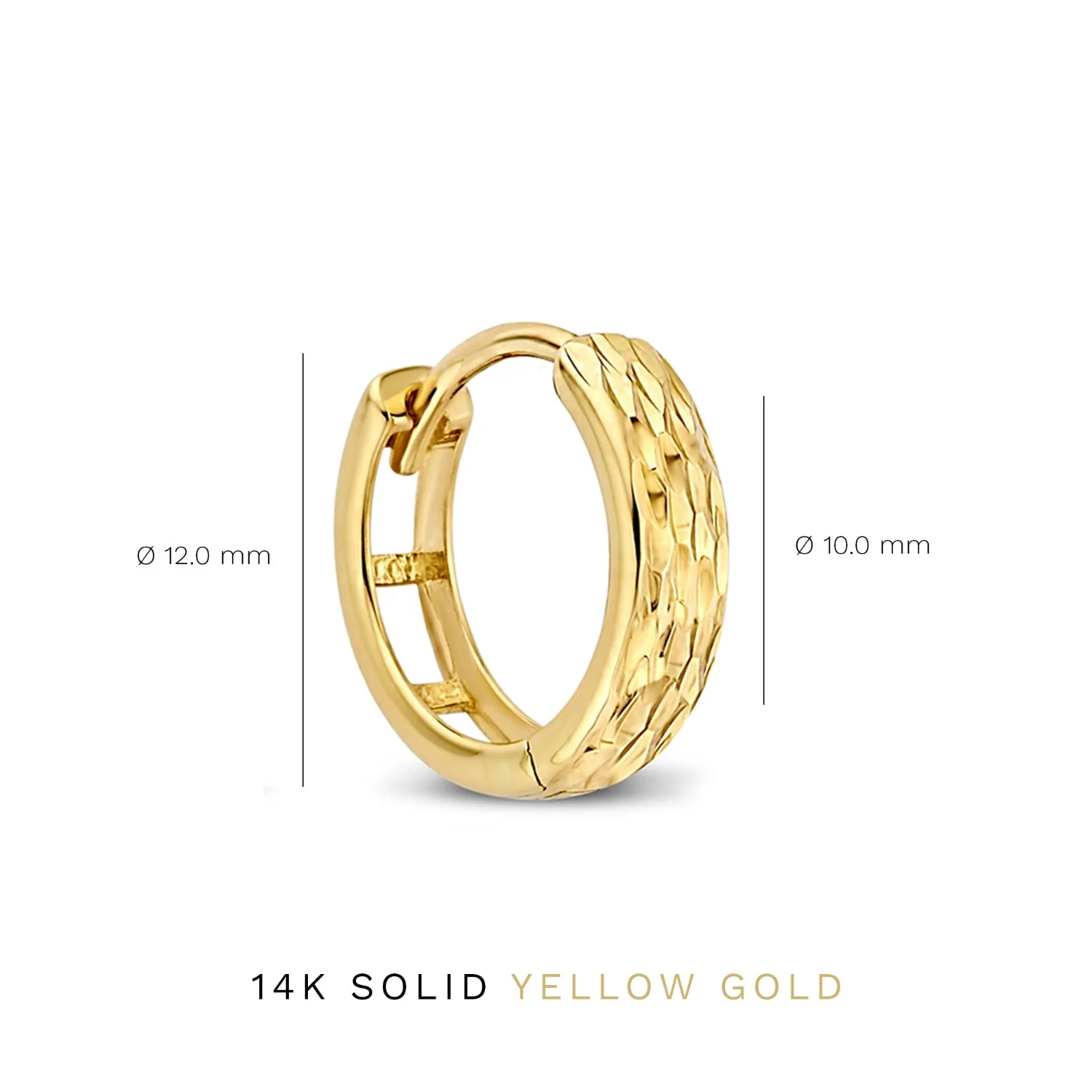Isabel Bernard Cadeau d'Isabel 14 Karat Gold Ohrring-Set IB90177 - Image 7