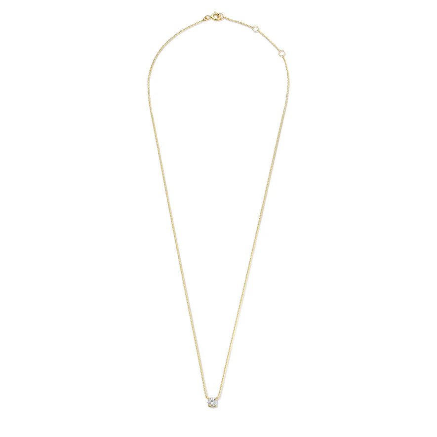 Isabel Bernard Cadeau d'Isabel 14 Karat | Gold Halskette und Armband Geschenksets IB90029 - Image 8