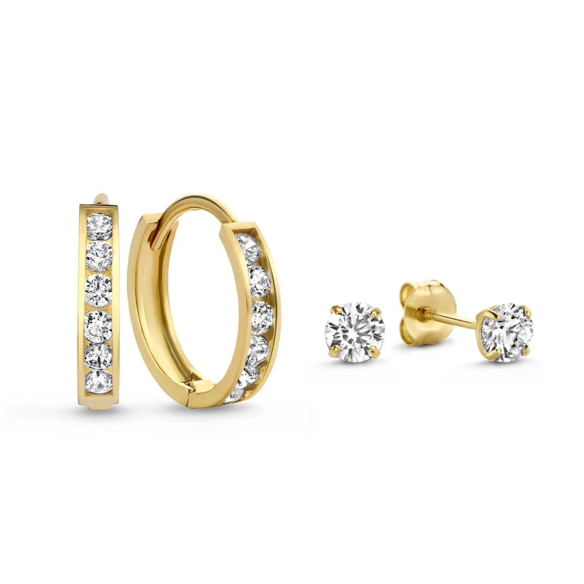 Isabel Bernard Cadeau d'Isabel 14 Karat | Gold Earparty Geschenksets IB90054