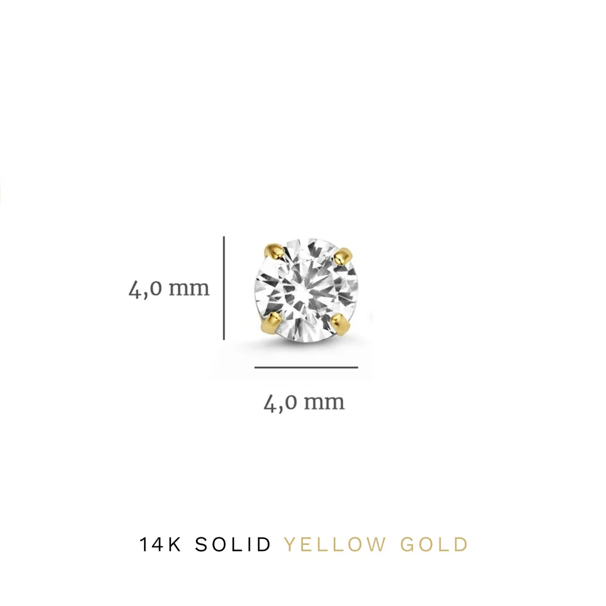 Isabel Bernard Cadeau d'Isabel 14 Karat | Gold Earparty Geschenksets IB90054 - Image 9