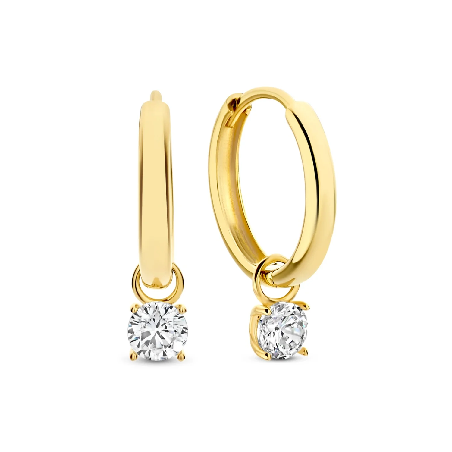 Isabel Bernard Cadeau d'Isabel 14 Karat | Gold Ohrringe Set IB90079 - Image 5