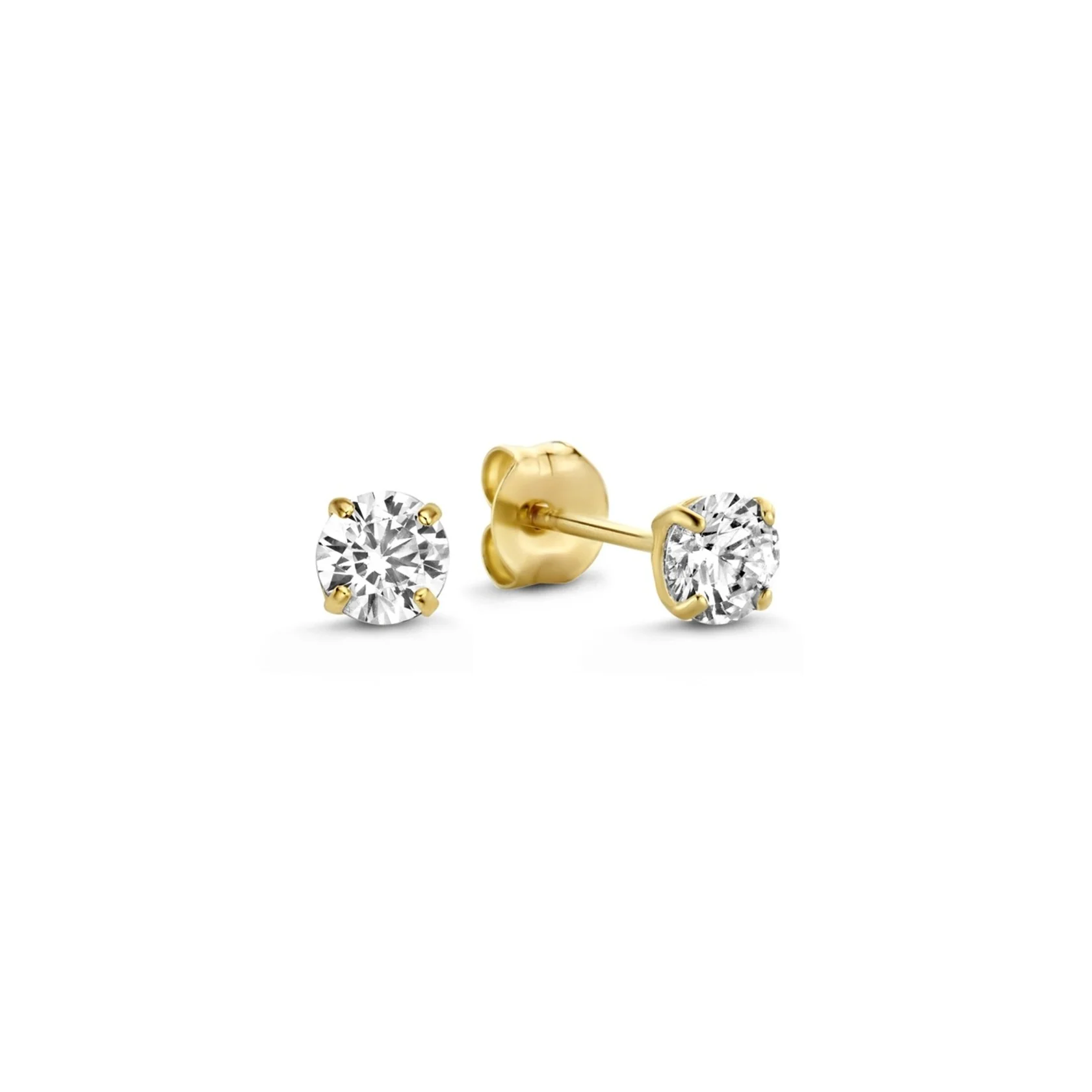 Isabel Bernard Cadeau d'Isabel 14 Karat | Gold Ohrringe Set IB90079 - Image 6