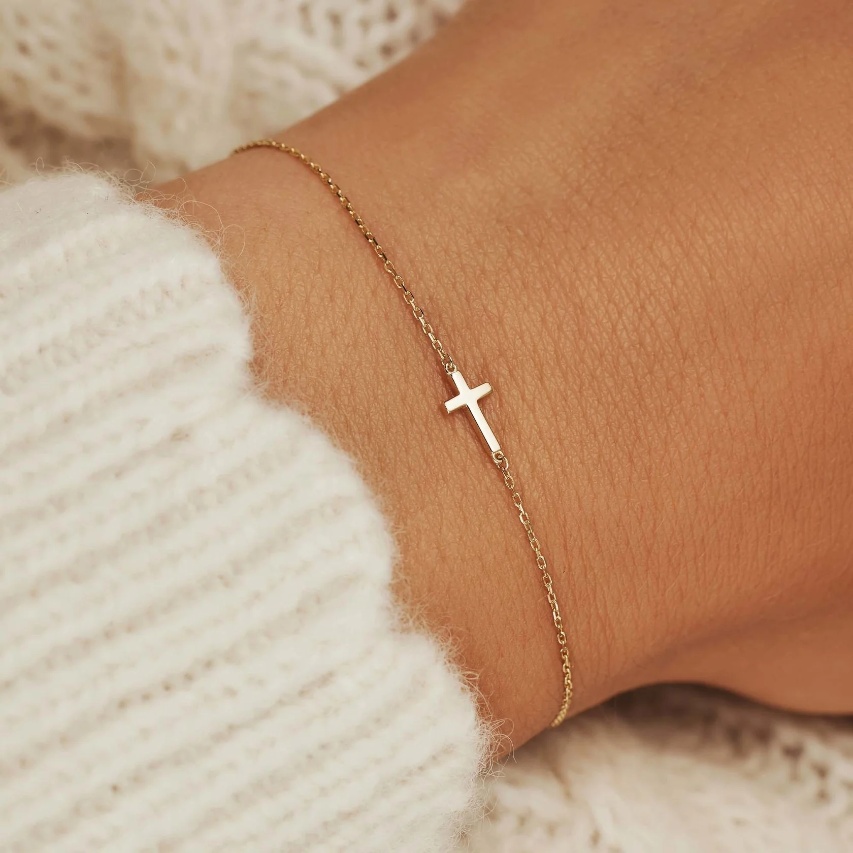 Isabel Bernard Cadeau d'Isabel 14 Karat | Gold Halskette und Armband Geschenksets IB90091 - Image 3