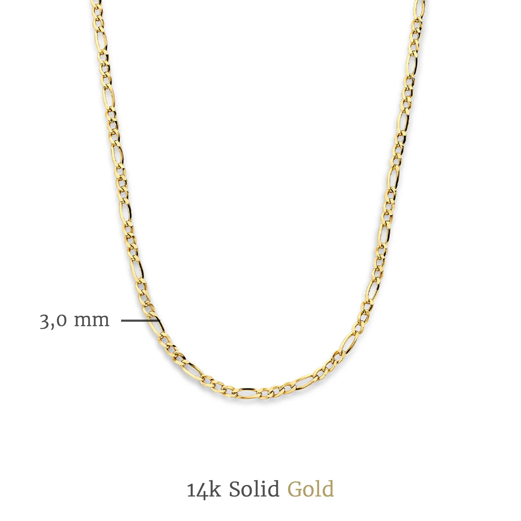 Isabel Bernard Cadeau d'Isabel 14 Karat | Gold Halskette und Armband Geschenksets IB90094 - Image 8