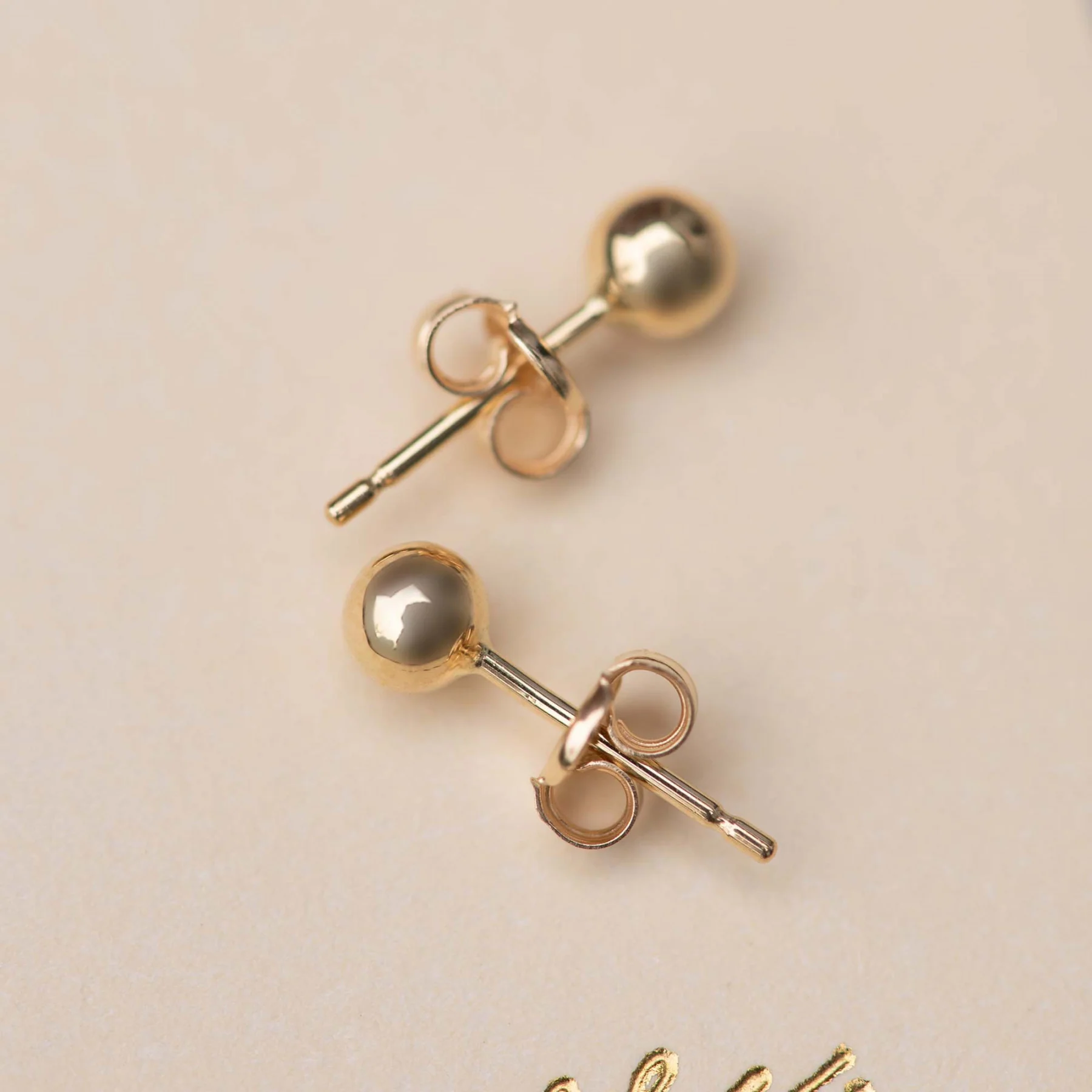 Isabel Bernard Cadeau d´Isabel 14 Karat | Gold Ohrringe Set IB90119 - Image 5