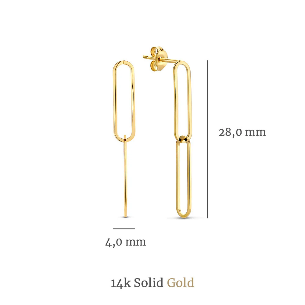 Isabel Bernard Cadeau d´Isabel 14 Karat | Gold Ohrringe Set IB90126 - Image 8