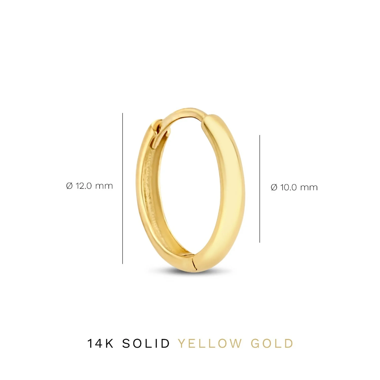 Isabel Bernard Cadeau d'Isabel 14 Karat | Gold Ohrringe Set IB90151 - Image 6