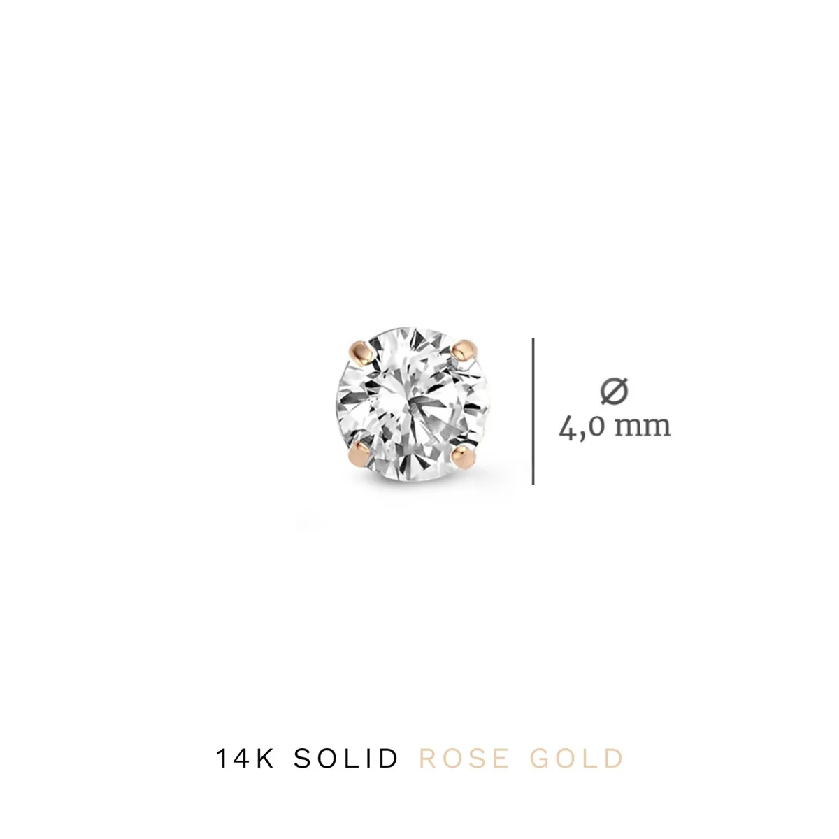 Isabel Bernard Cadeau d'Isabel 14 Karat | Roségold Earparty Geschenksets IB90055 - Image 7