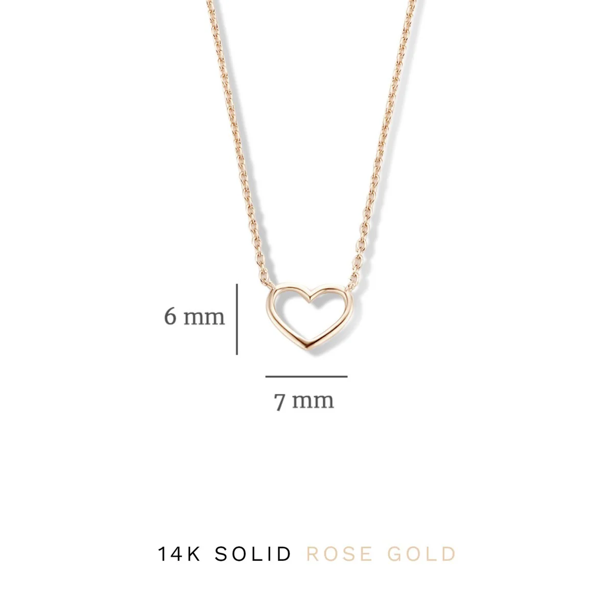 Isabel Bernard Cadeau d'Isabel 14 Karat | Roségold Halskette und Armband Geschenksets IB90060 - Image 8