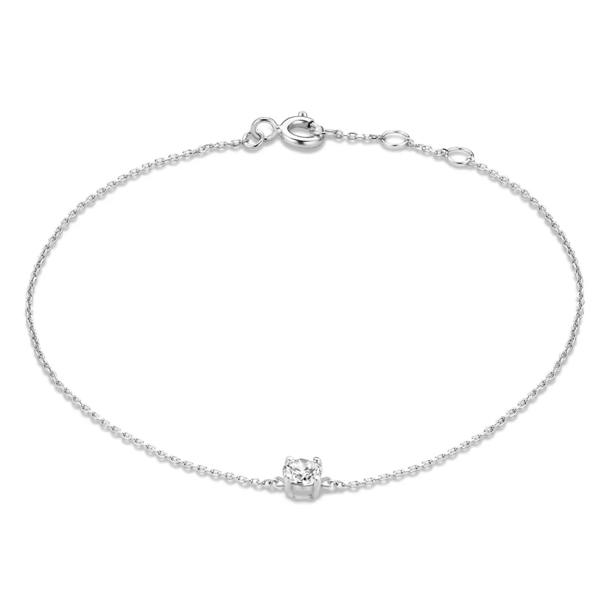 Isabel Bernard Cadeau d'Isabel 14 Karat | Weißgold Halskette und Armband Geschenksets IB90030 - Image 8