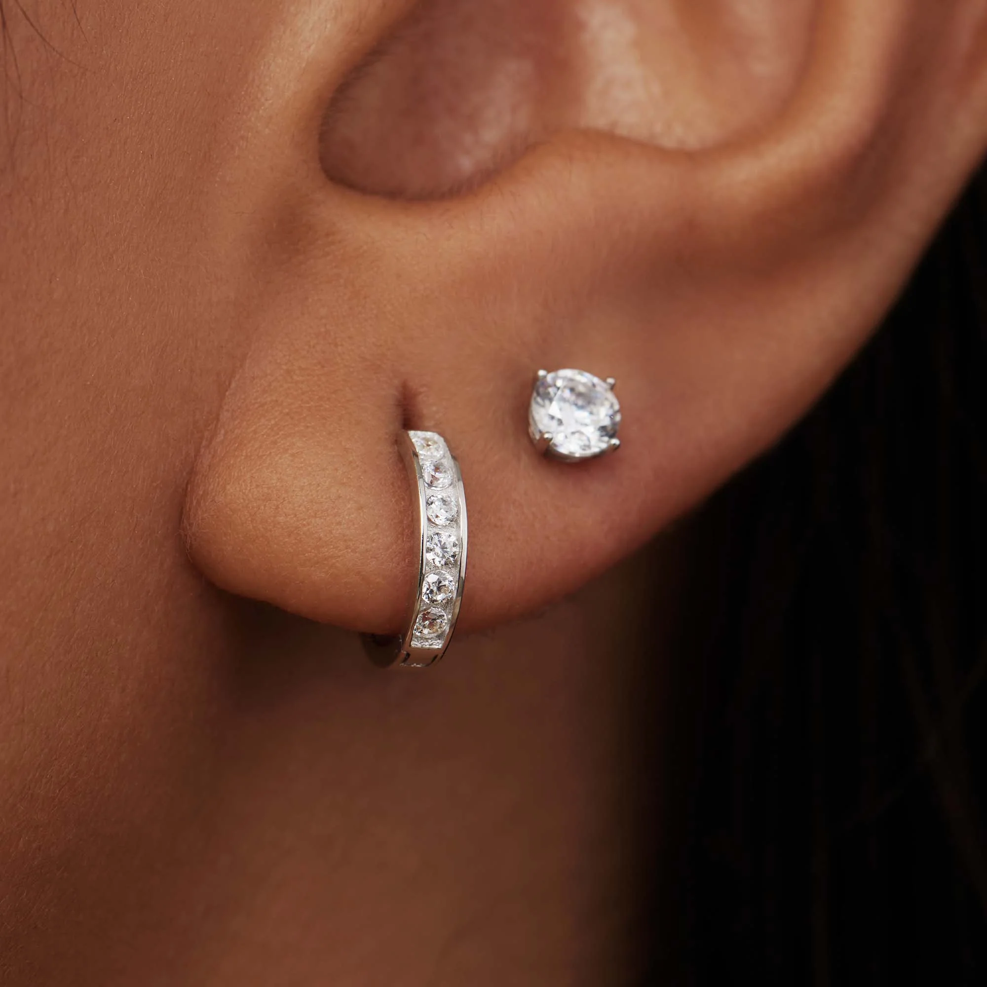 Isabel Bernard Cadeau d'Isabel 14 Karat | Weißgold Earparty Geschenksets IB90056 - Image 2