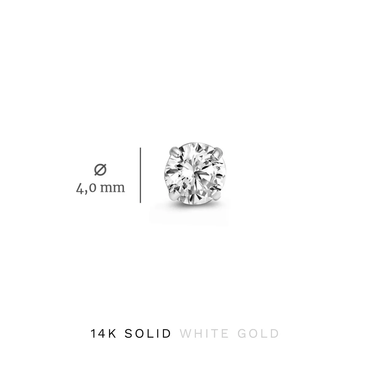 Isabel Bernard Cadeau d'Isabel 14 Karat | Weißgold Earparty Geschenksets IB90056 - Image 6