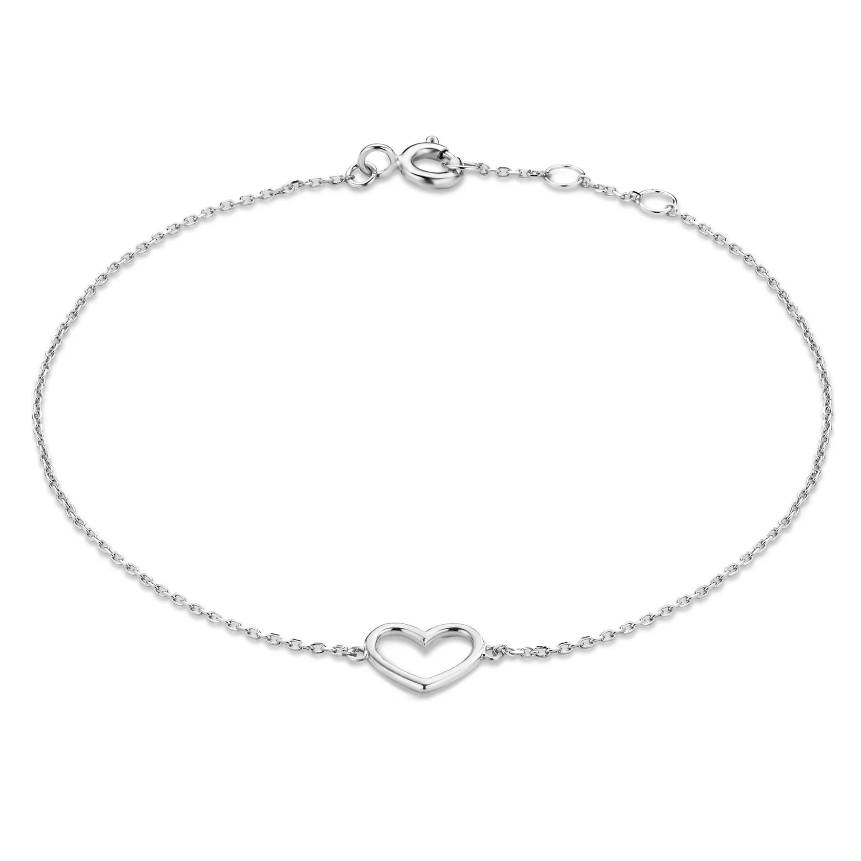 Isabel Bernard Cadeau d'Isabel 14 Karat | Weißgold Halskette und Armband Geschenksets IB90059 - Image 7