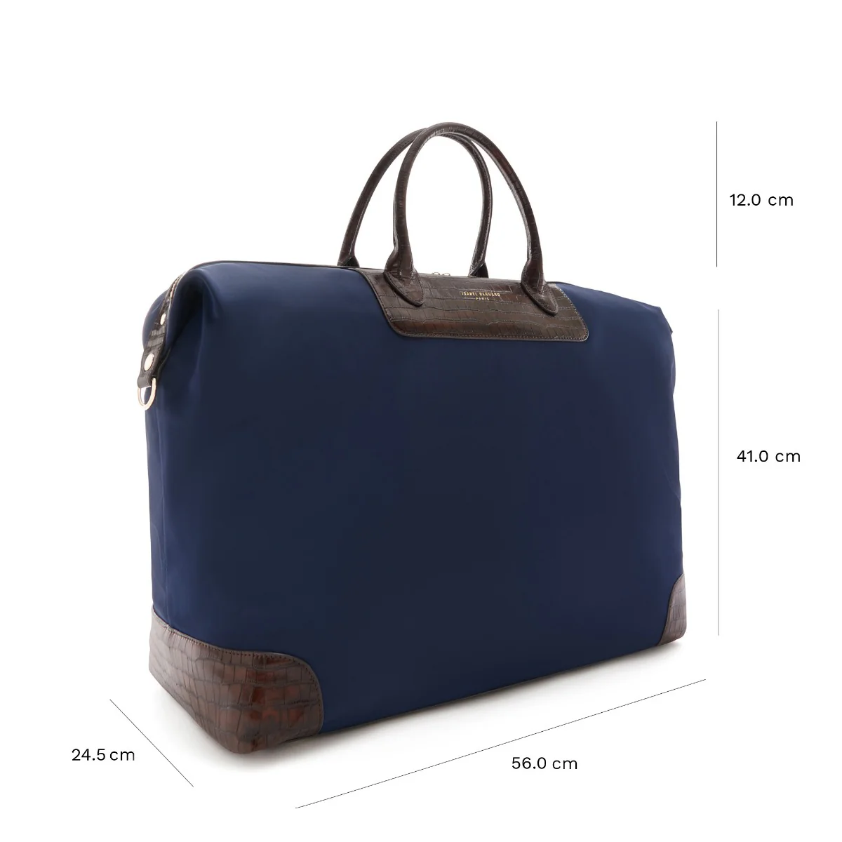 Isabel Bernard Du Louvre Clarice Blaue Reisetasche Medium IB20002-942 - Image 5