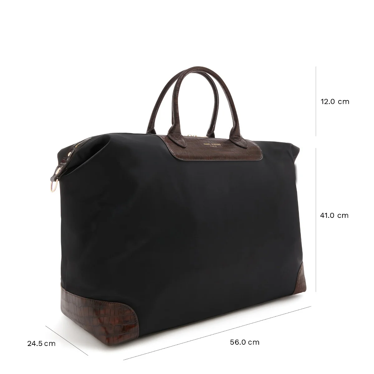 Isabel Bernard Du Louvre Clarice Schwarze Reisetasche Medium IB20002-901 - Image 4