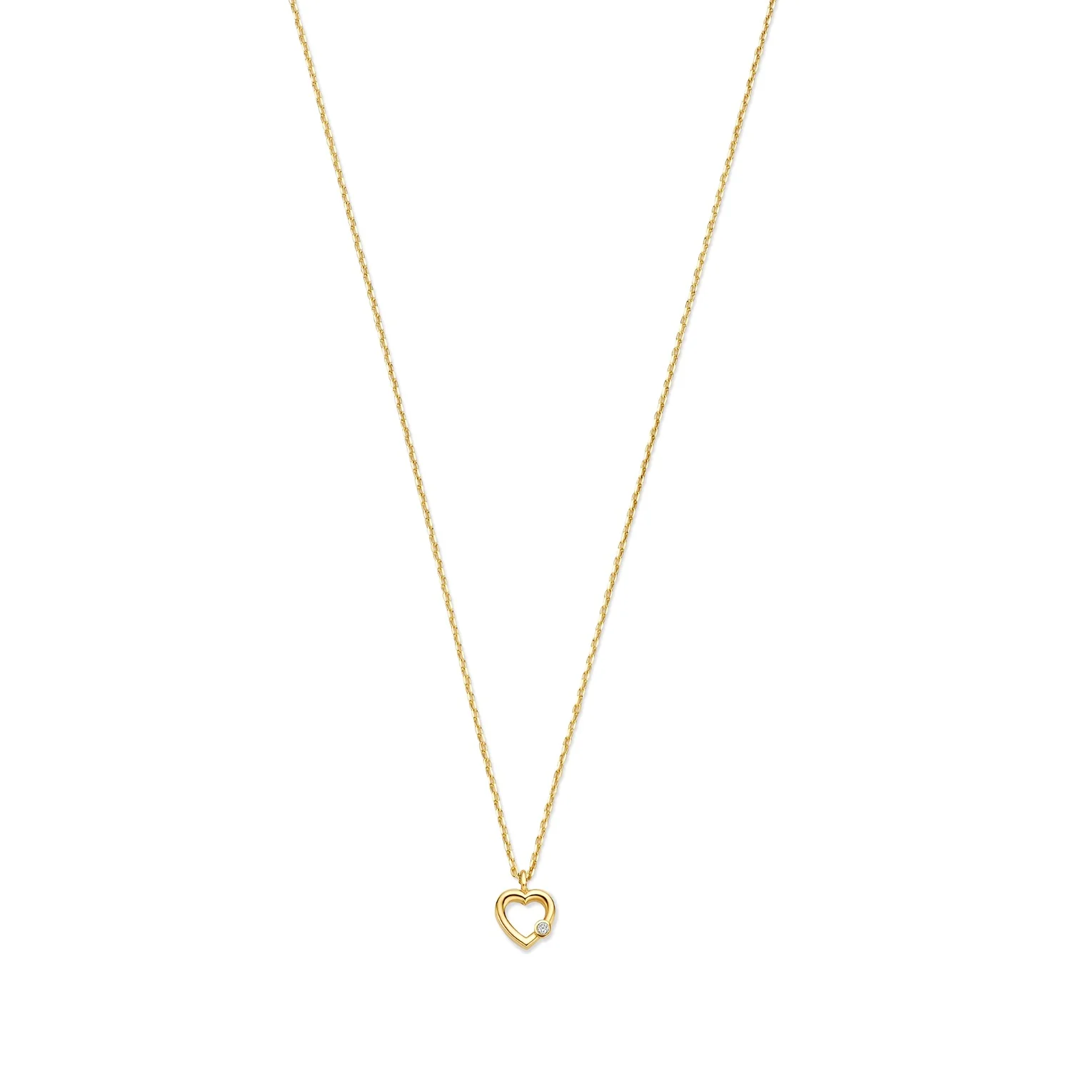 Isabel Bernard De La Paix Amore Necklace With Diamond 0.01 Carat IBD350033