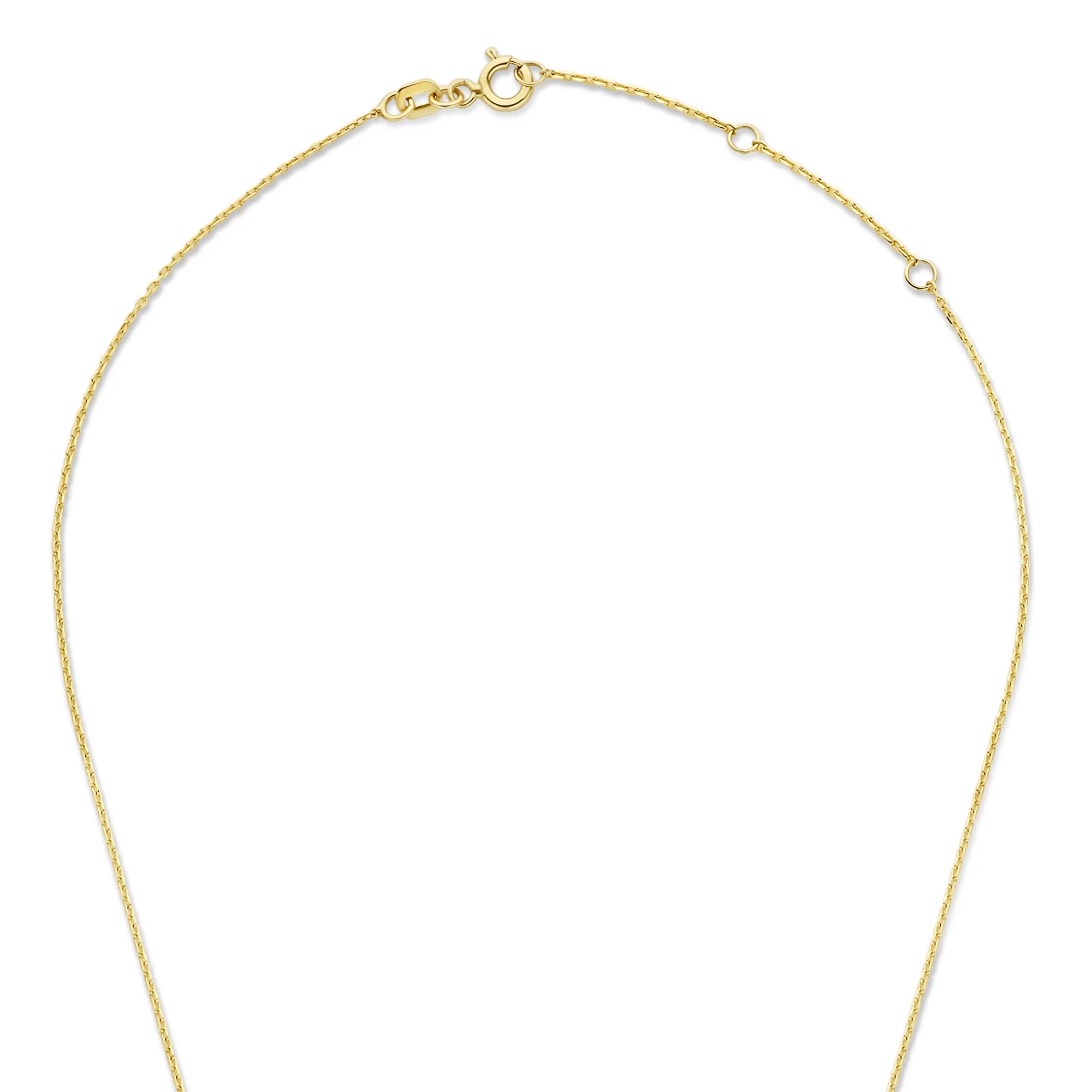 Isabel Bernard De La Paix Inaya 14 Karat | Gold Halskette | Diamant 0.01 Karat | IBD350021 - Image 8