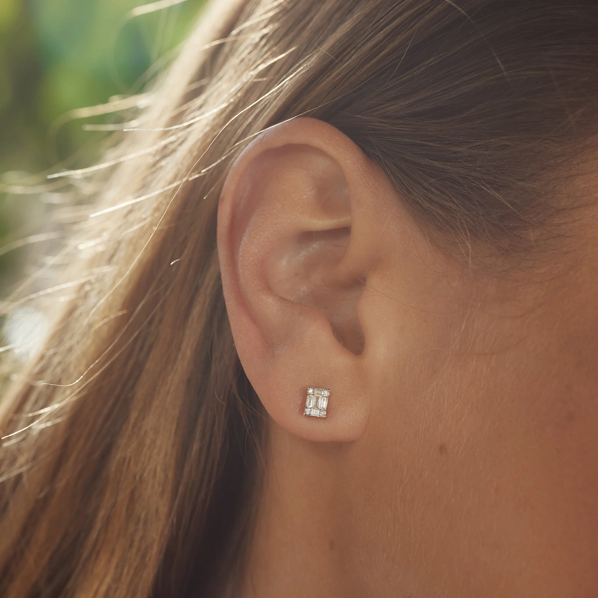 Isabel Bernard De la Paix Maxime 14 Karat Goldohrrstecker mit Diamant 0.26 ct IBD360020 - Image 4