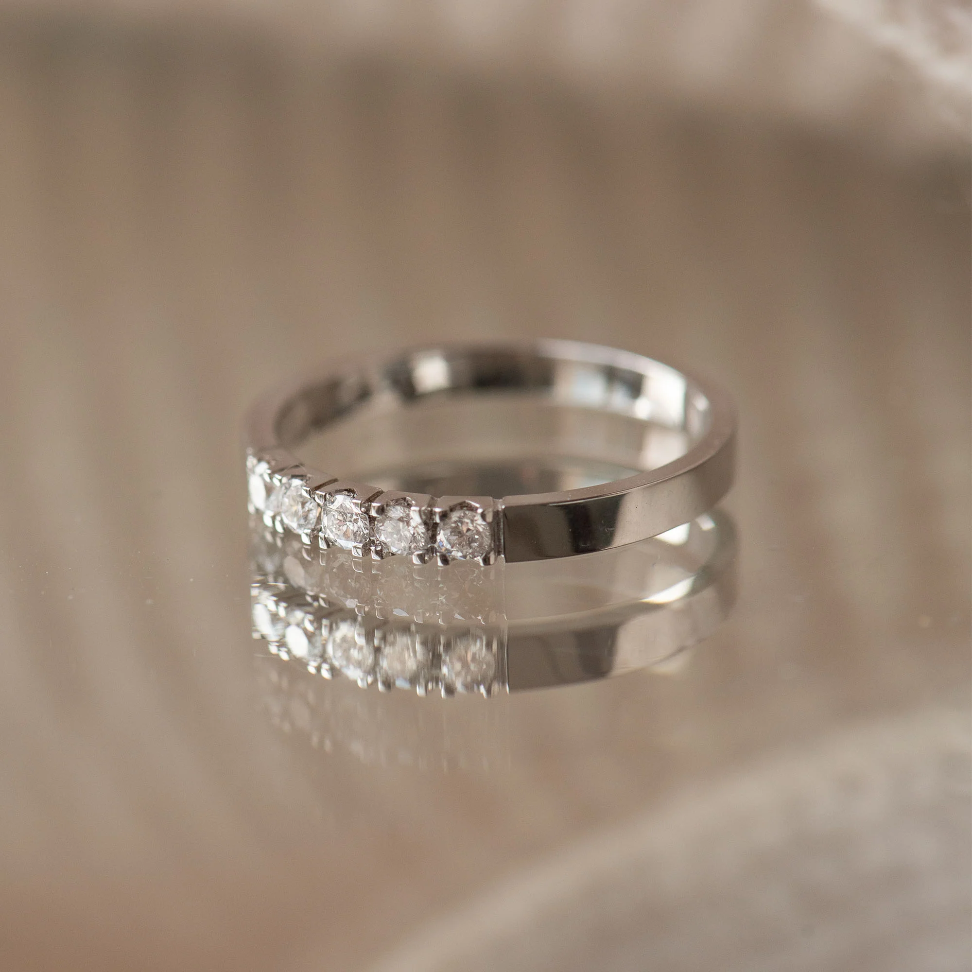Isabel Bernard De la Paix damen Ring Weißgold IBD330019-48 - Image 6