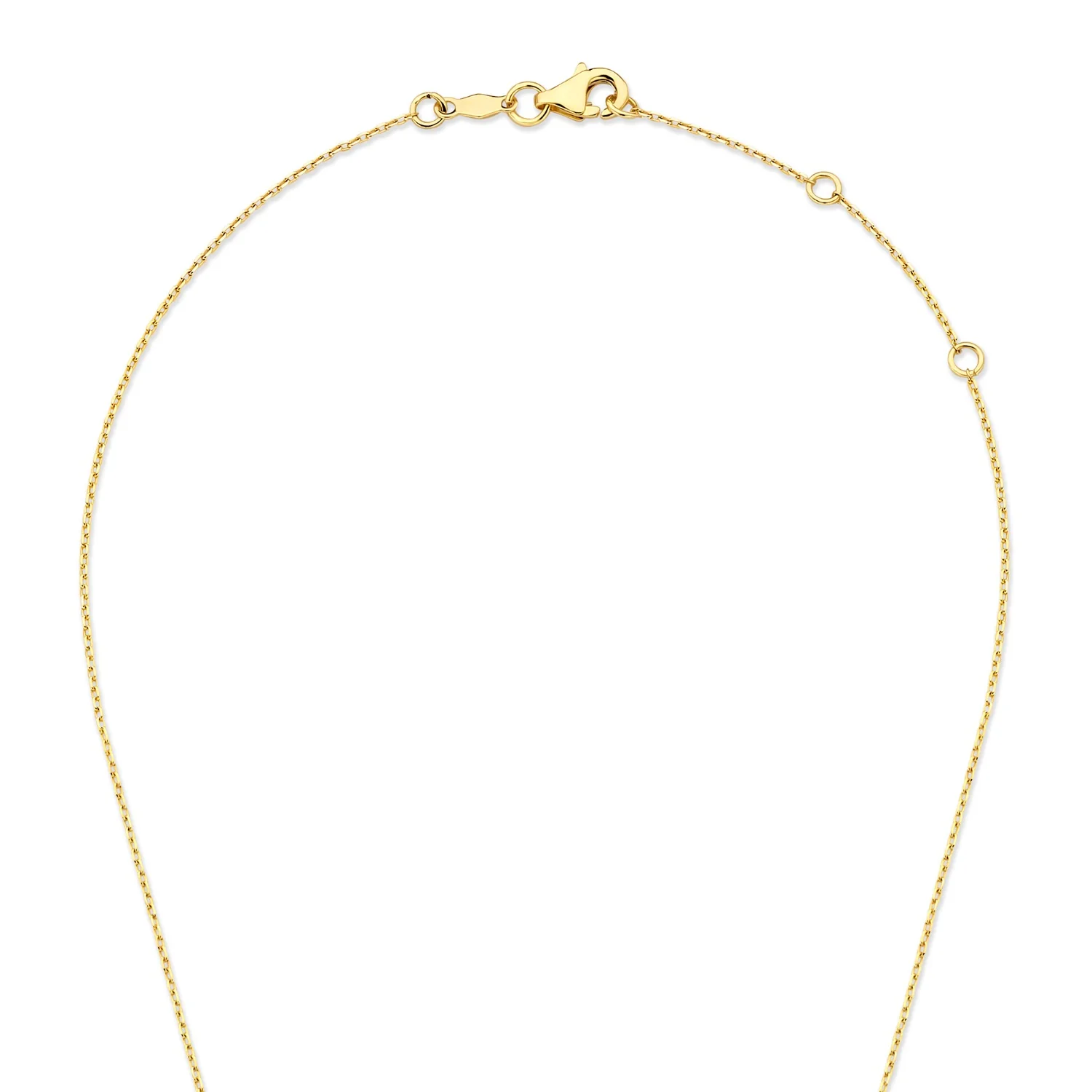 Isabel Bernard De la Paix Elena 14 Karat Goldkette mit Diamant 0.18 ct IBD350030 - Image 7