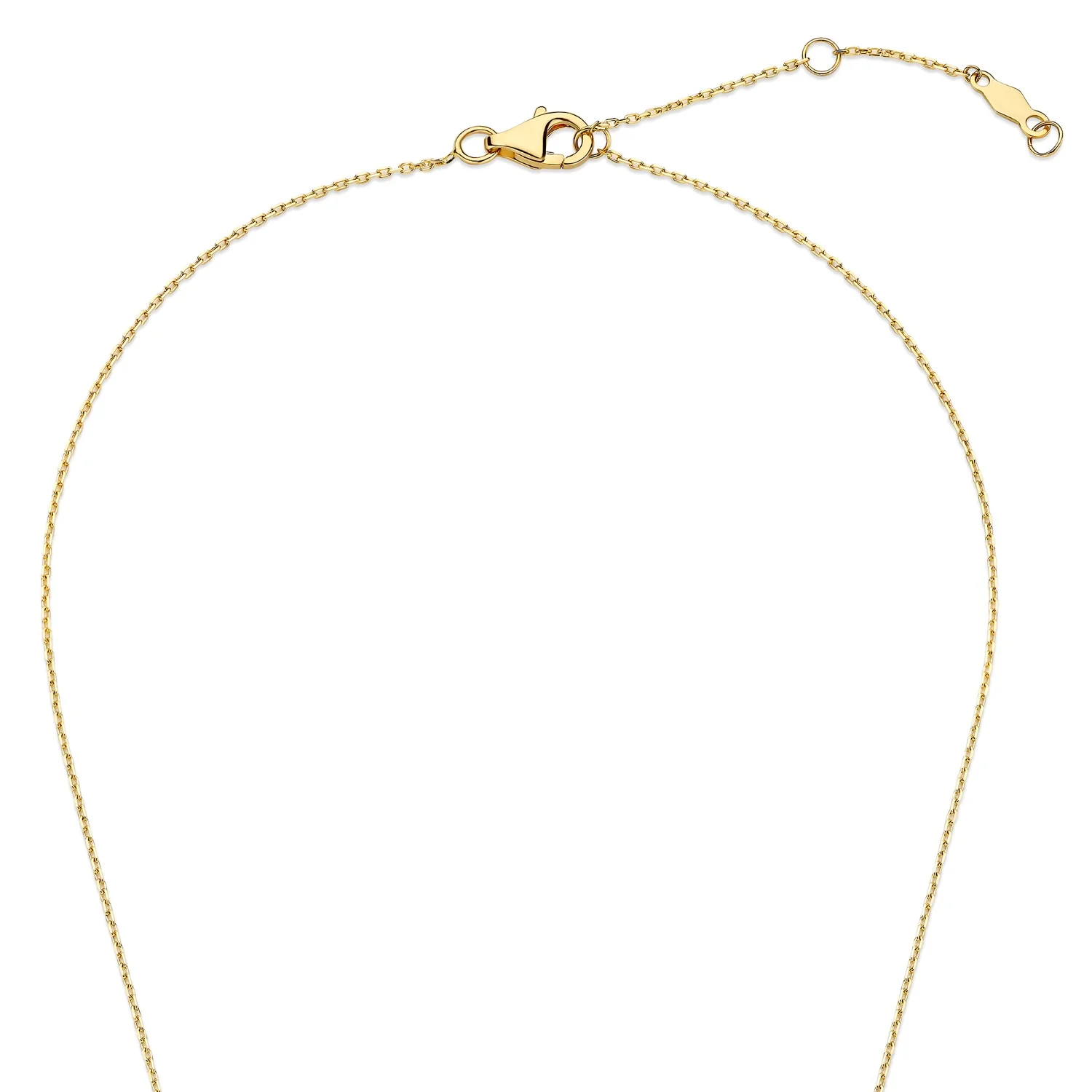 Isabel Bernard De la Paix Eloise 14 karat gold necklace with diamond 0.15 carat IBD350026 - Image 7