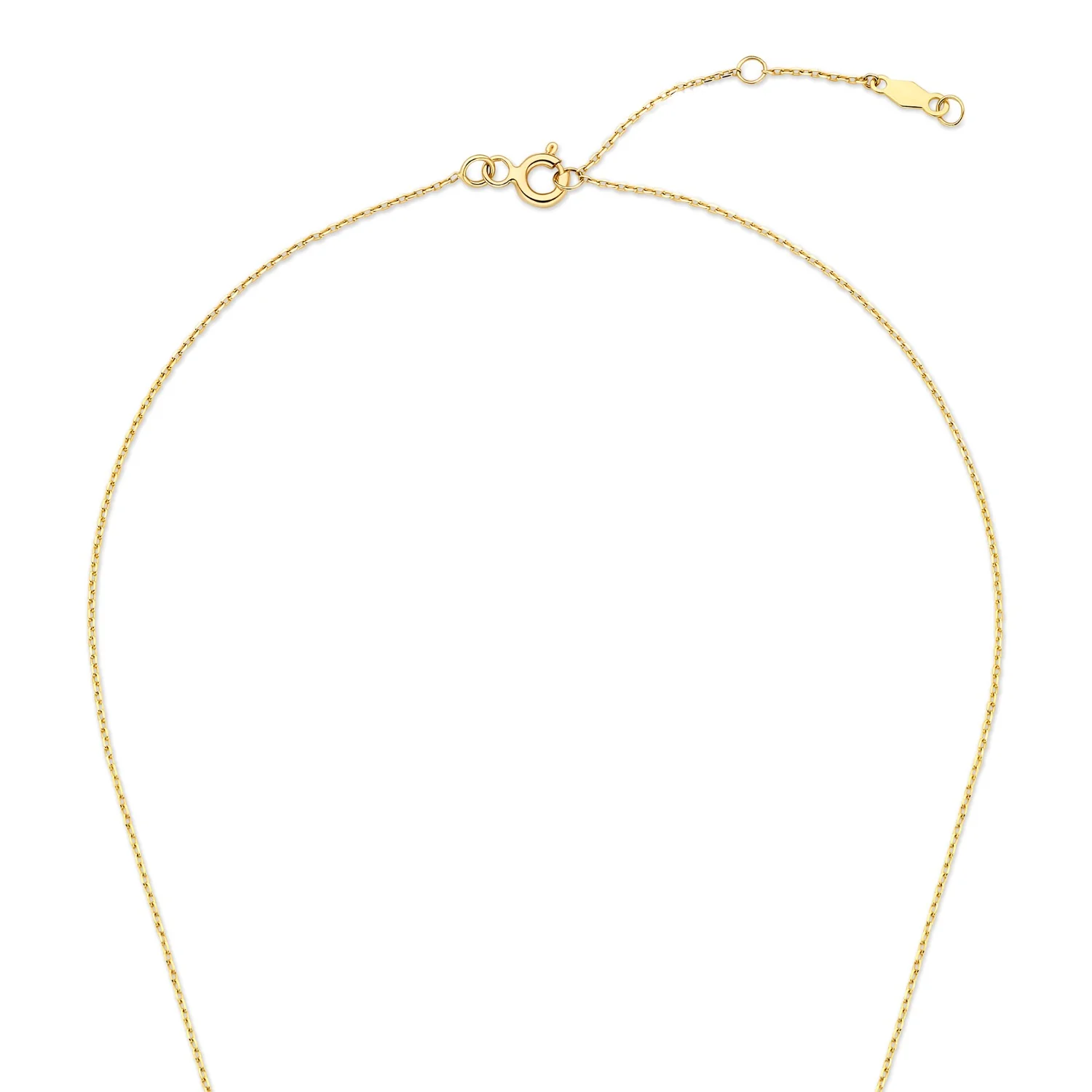 Isabel Bernard De la Paix Flavie 14 Karat gold necklace with diamond 0.03 carat IBD350027 - Image 7