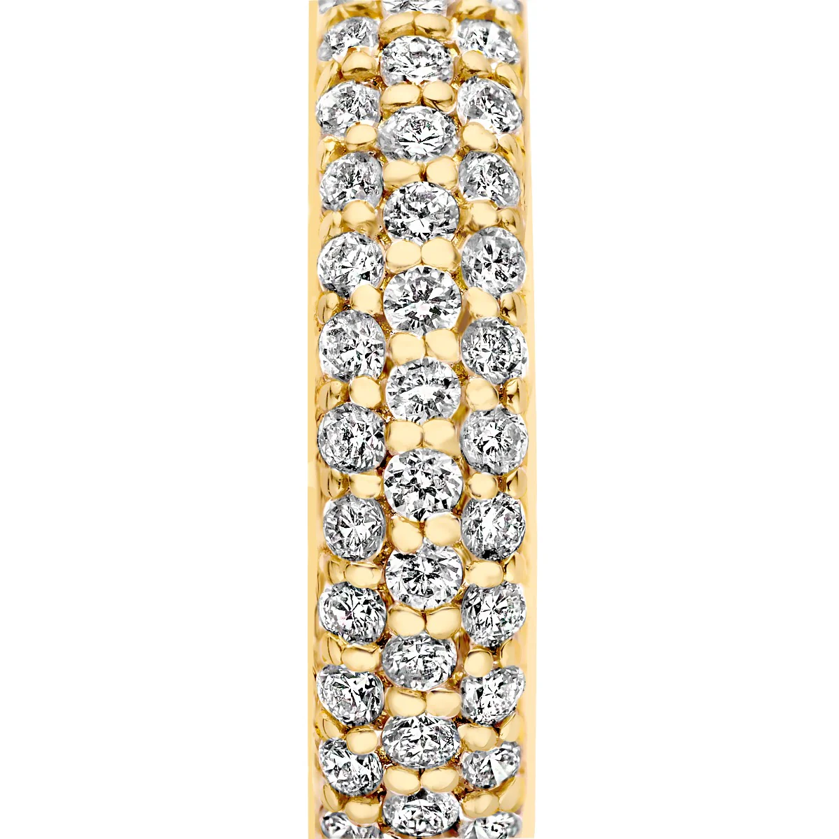 Isabel Bernard De la Paix Laure 14 Karat Gold Ohrringe Mit Diamant 0.25 Karat | IBD360030 - Image 4