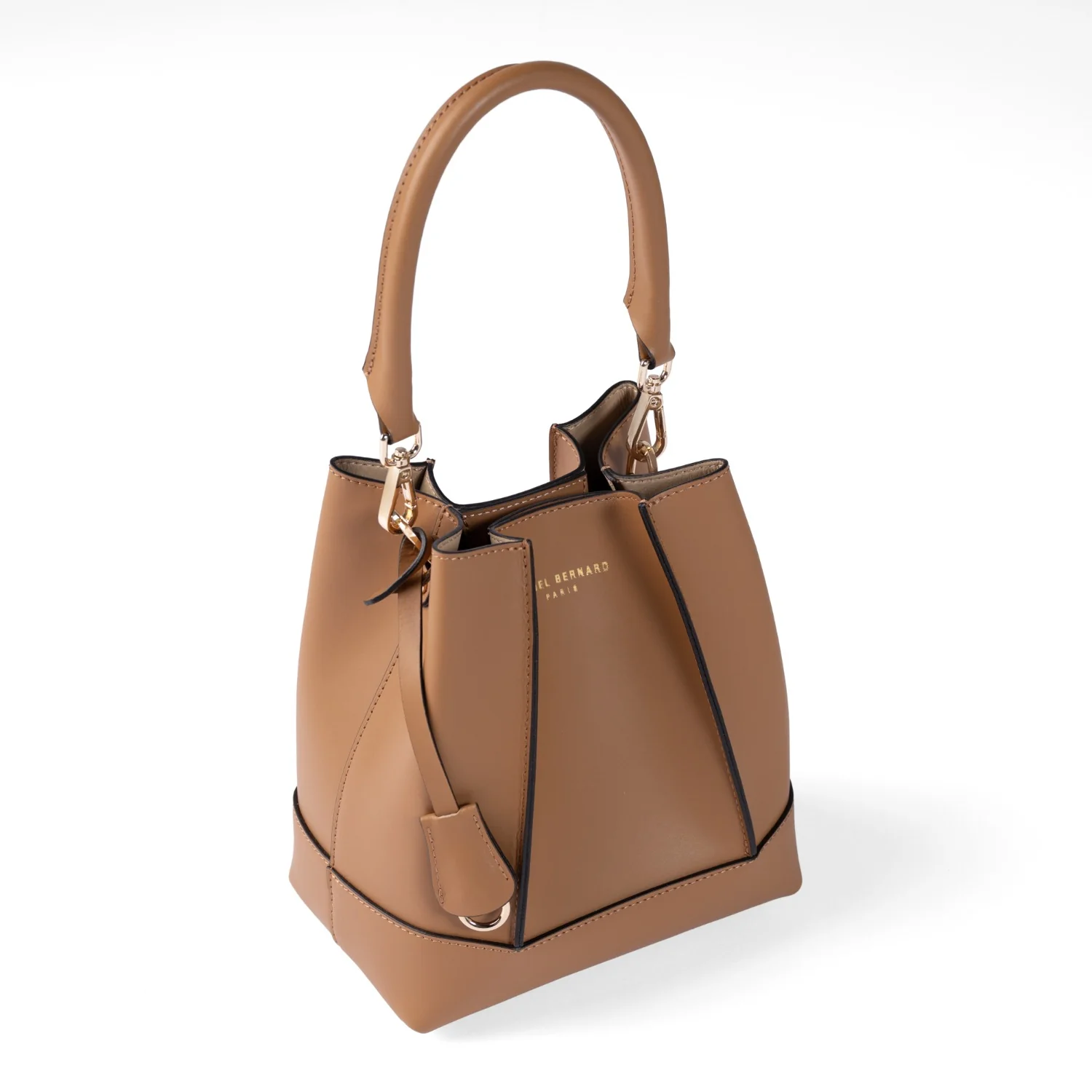 Isabel Bernard Femme Forte Minette Kamel Kalbsleder Handtasche IB21114-334 - Image 8