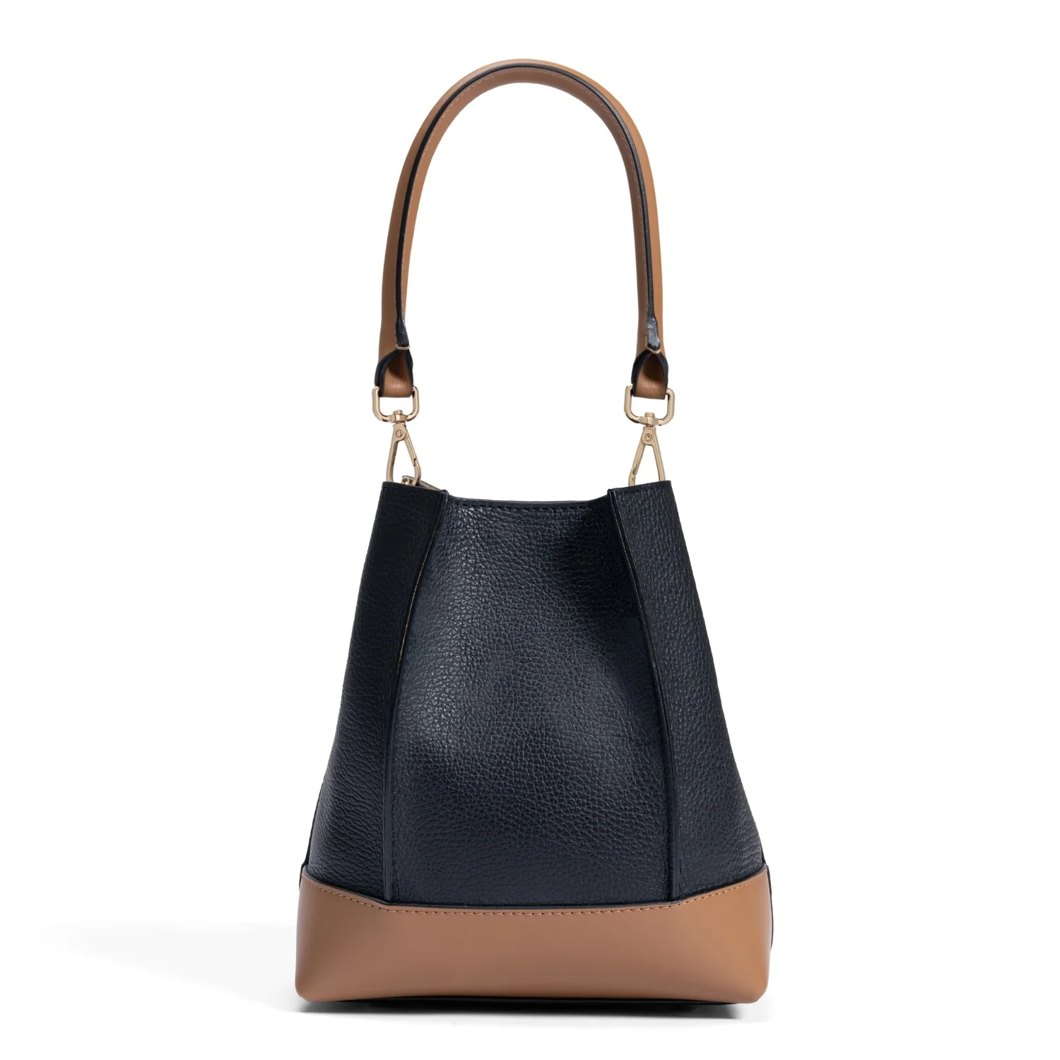 Isabel Bernard Femme Forte Minette Schwarz Kalbsleder Handtasche IB21114-001 - Image 5