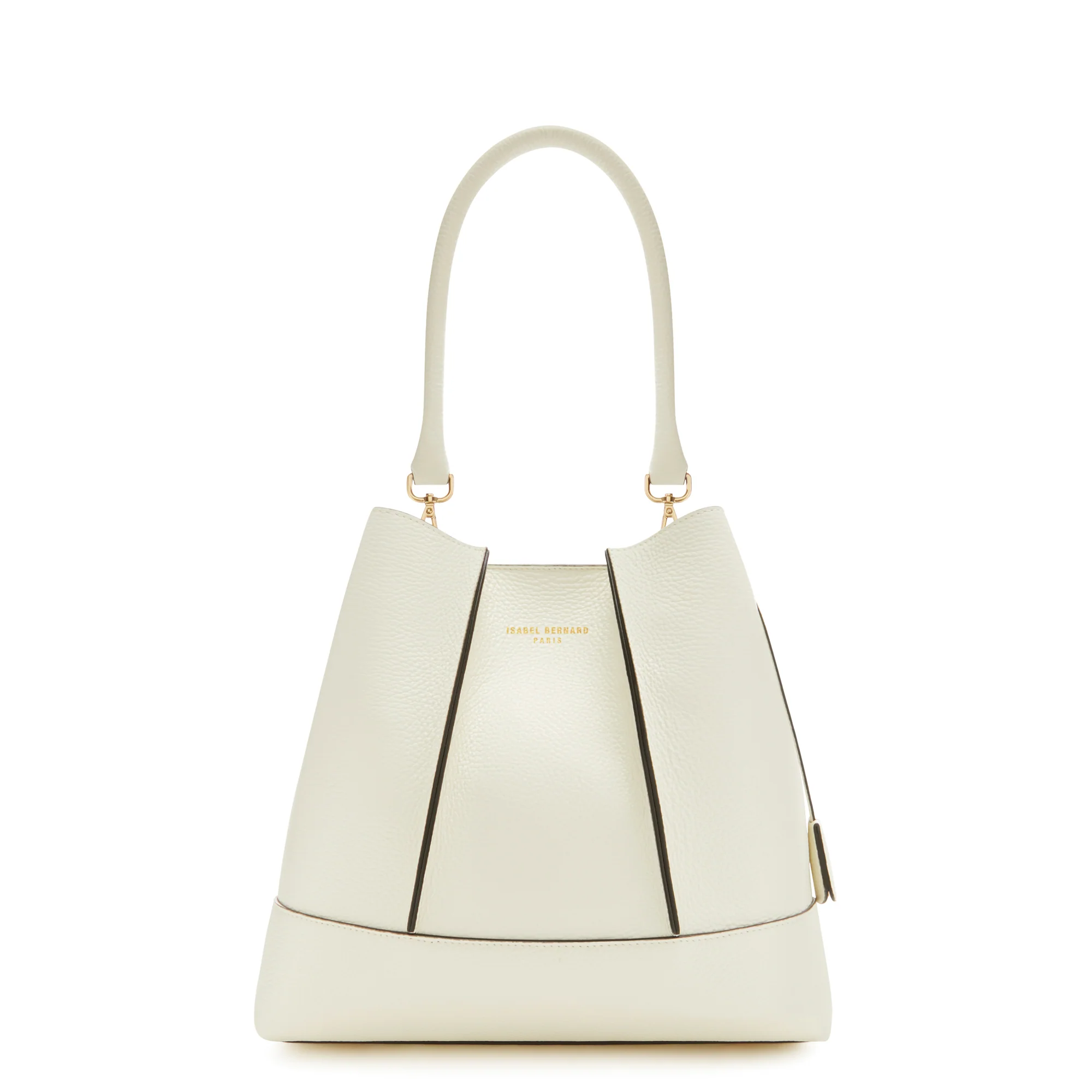 Isabel Bernard Femme Forte Macie Creme Kalbsleder Umhängetasche IB25074-070