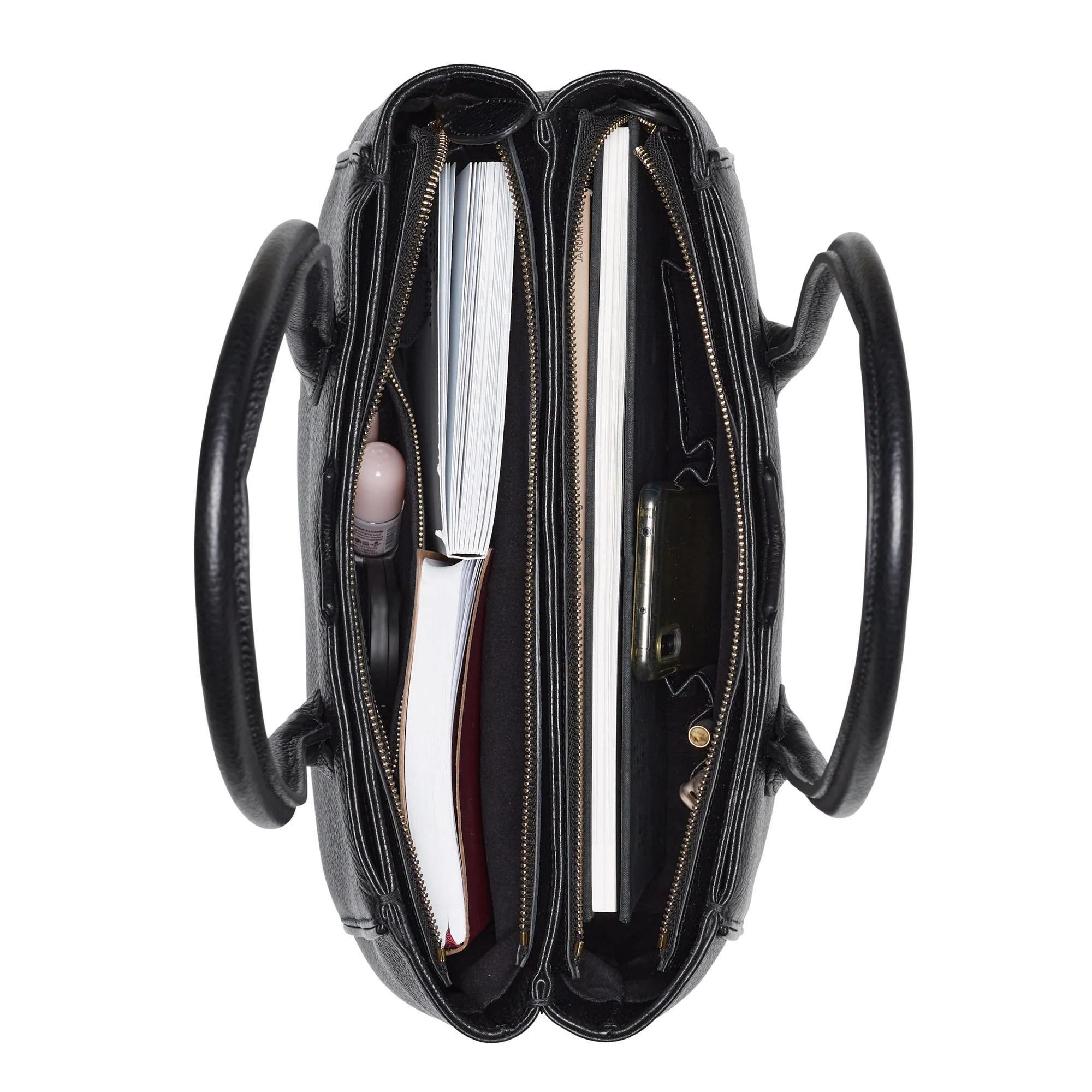 Isabel Bernard Honoré Cloe Schwarze Handtasche IB25001 - Image 7