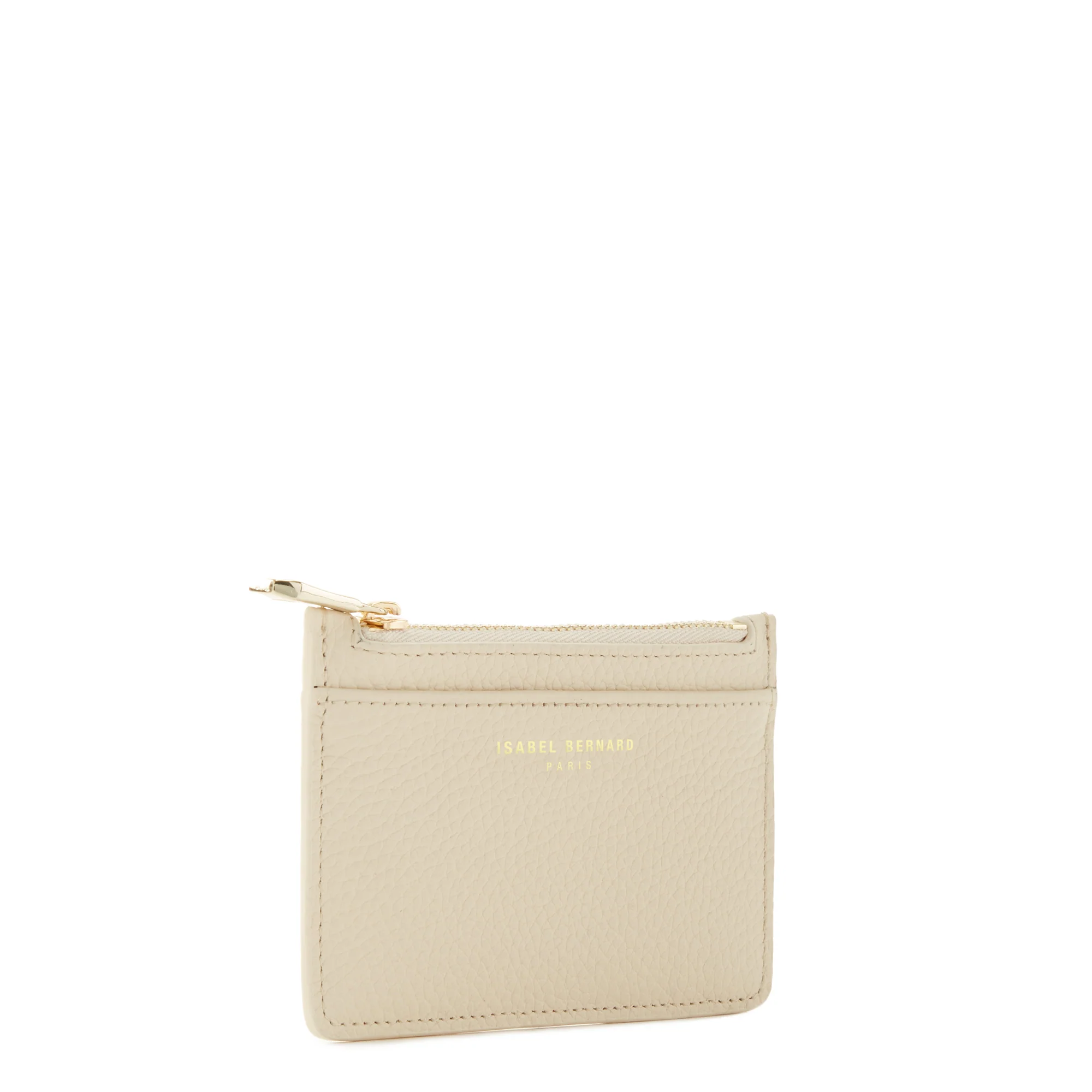 Isabel Bernard Honoré Aveline Creme Leder Damen Kartenhalter aus Kalbsleder IB27021 - Image 5