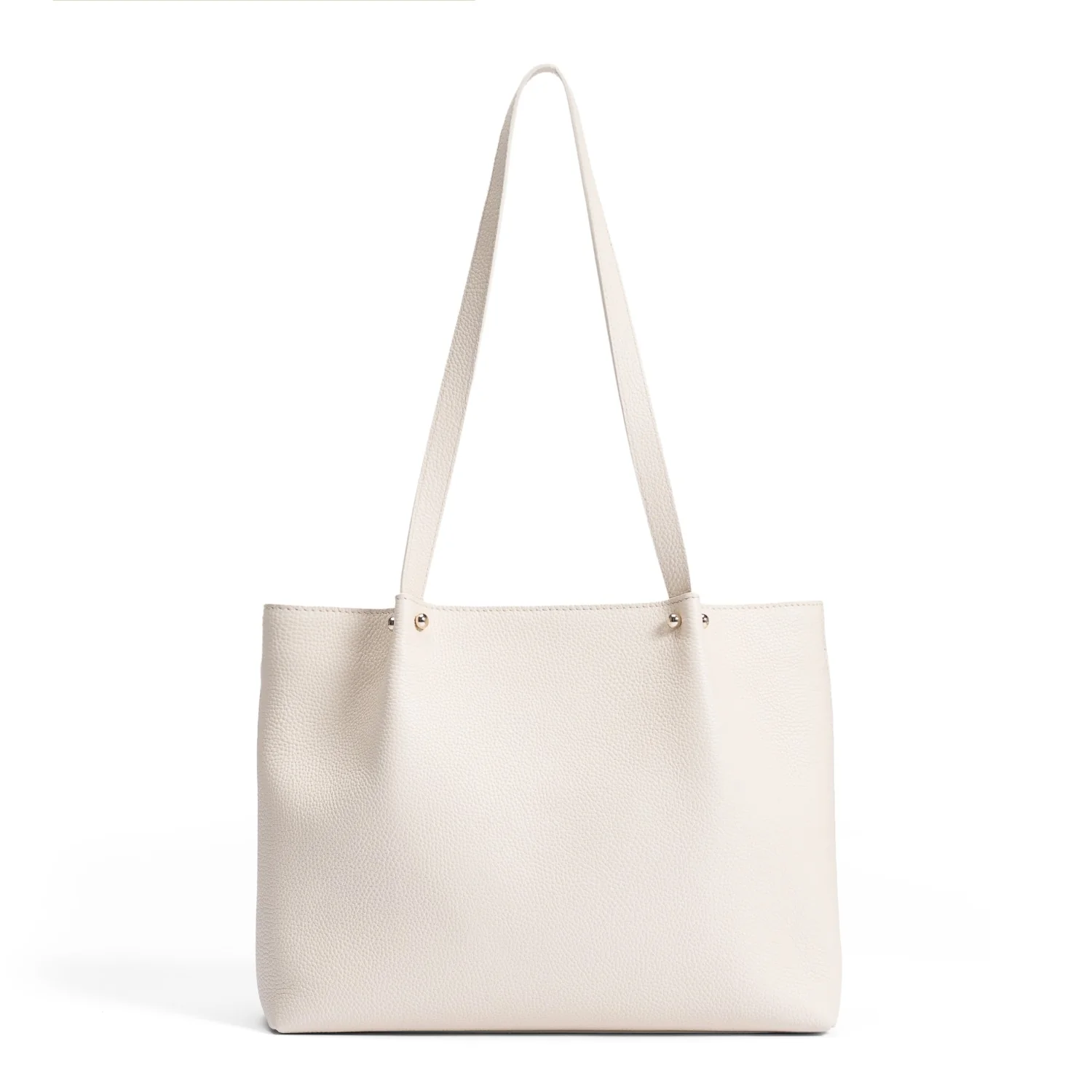 Isabel Bernard Honoré Nata Cremefarbener Leder Shopper aus Kalbsleder IB25086-070 - Image 8