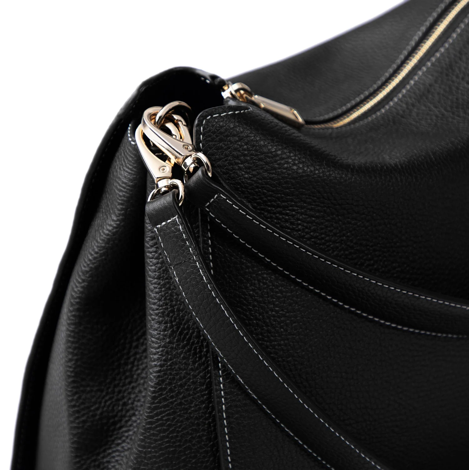 Isabel Bernard Honoré Emma Schultertasche Schwarz IB21134-001 - Image 7