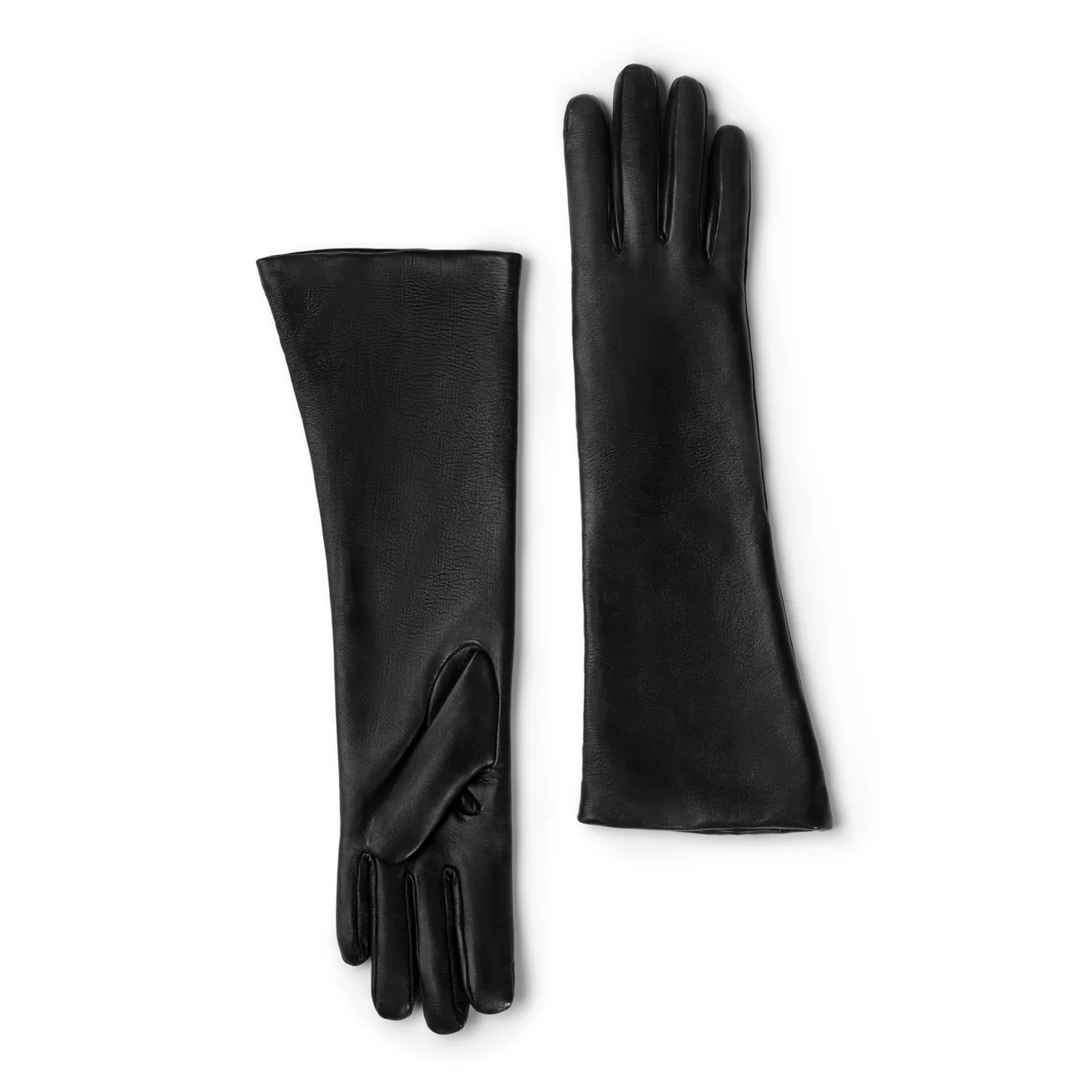 Isabel Bernard Honoré Estelle schwarze Lederhandschuhe aus Ziegenleder IB67005-301-6.5 - Image 8