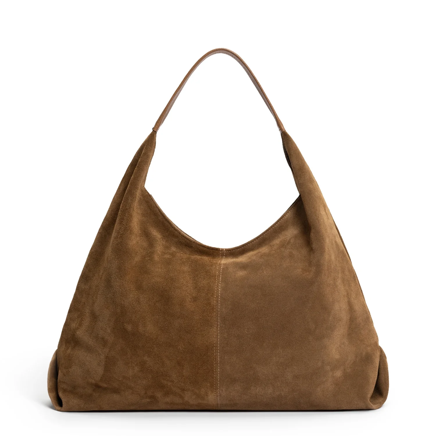 Isabel Bernard Honoré Grace braune Wildleder-Schultertasche IB25093-130 - Image 5