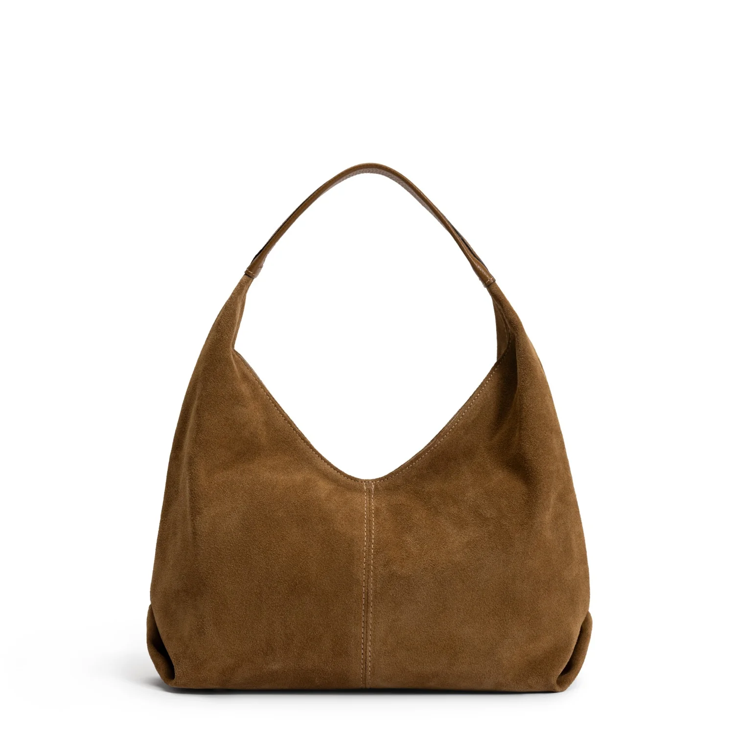 Isabel Bernard Honoré Grace Mini braune Wildleder-Handtasche IB21132-130 - Image 5